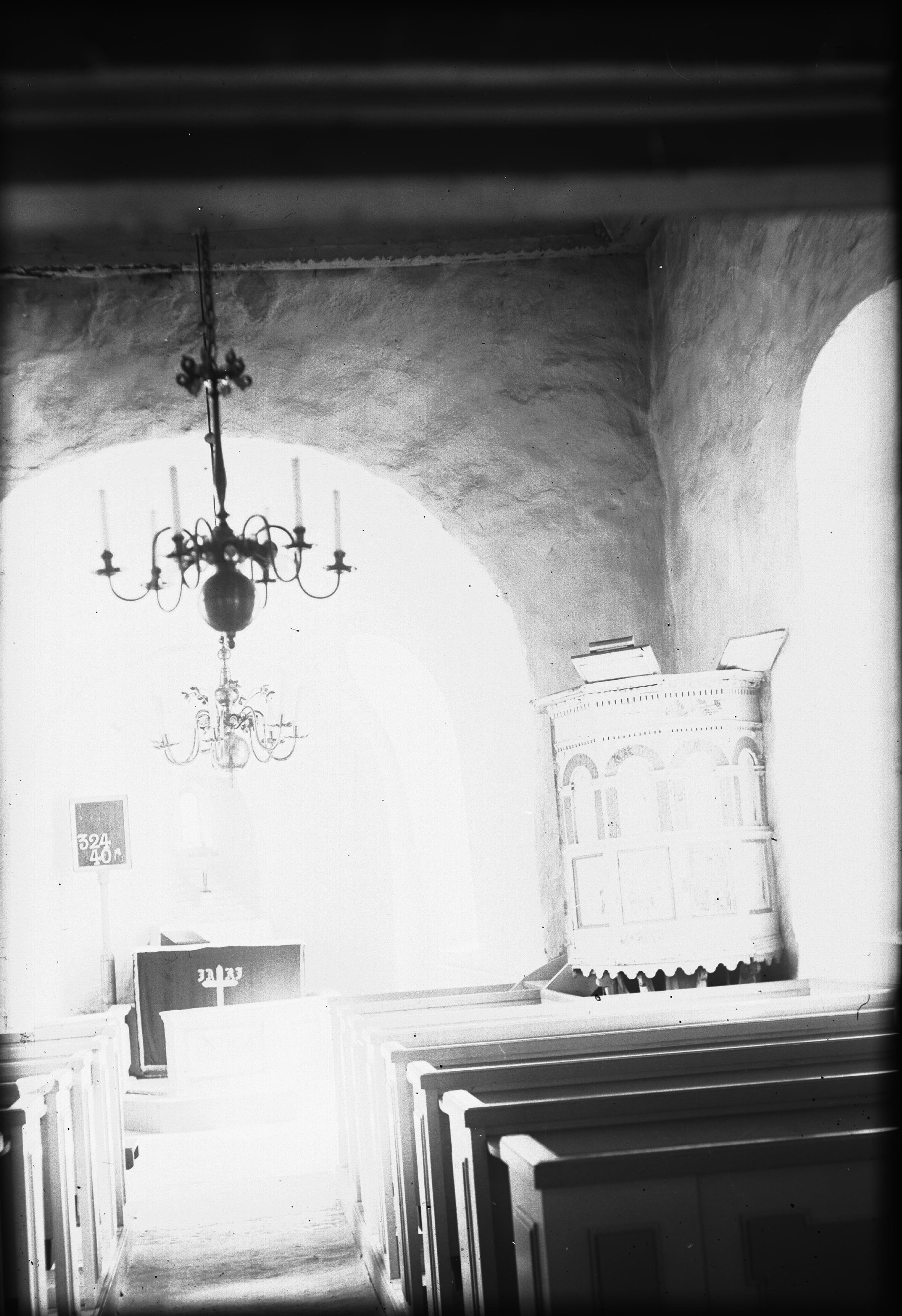 Olle Hellström, Eriksbergs gamla kyrka