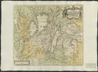 Belägenheten af de siöar och strömmanr hvilka till segelfartens inrättande emellan Göteborg till Norrköping och Söderköping äro tjenande..[Kartografiskt material]