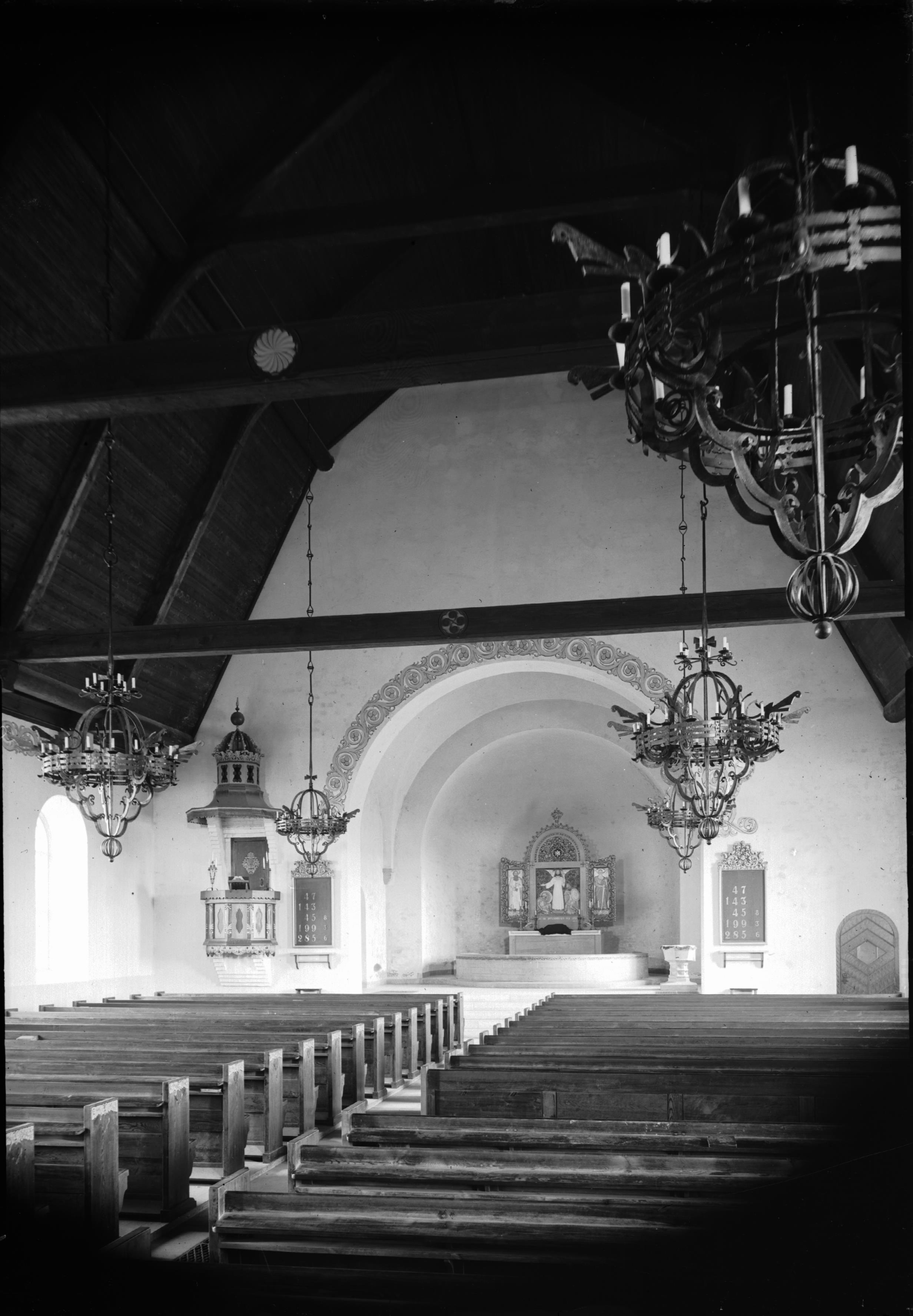 Sigurd Curman, Lyse kyrka