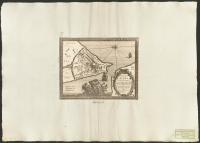 Ichnographia Stækæ in insula Moënia ....[Bild]