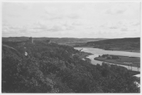 Kungälv, vy mot Göta älv