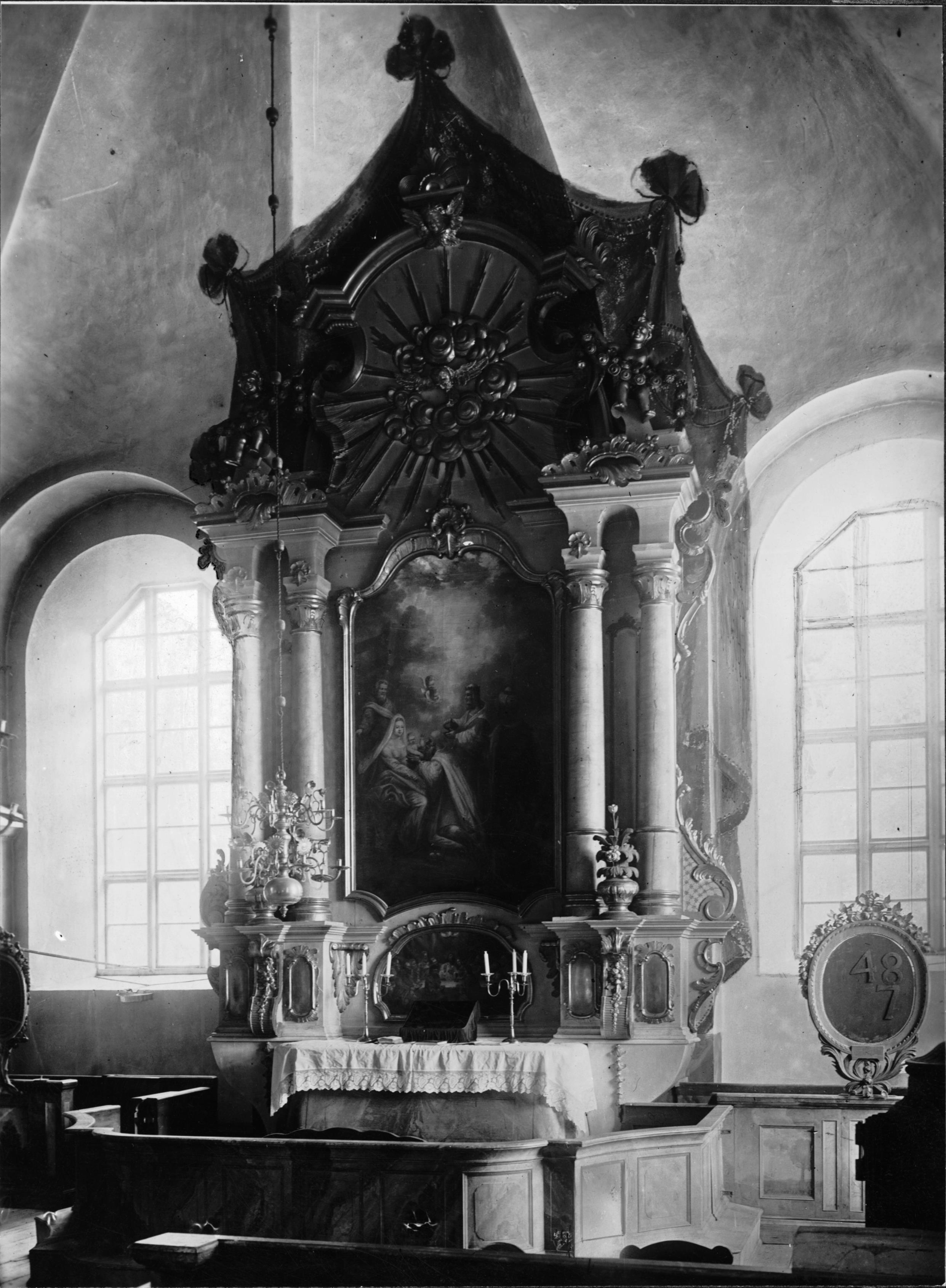 Nils Åzelius, Borgsjö kyrka