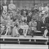 Åskådare vid Kungliga Slottet