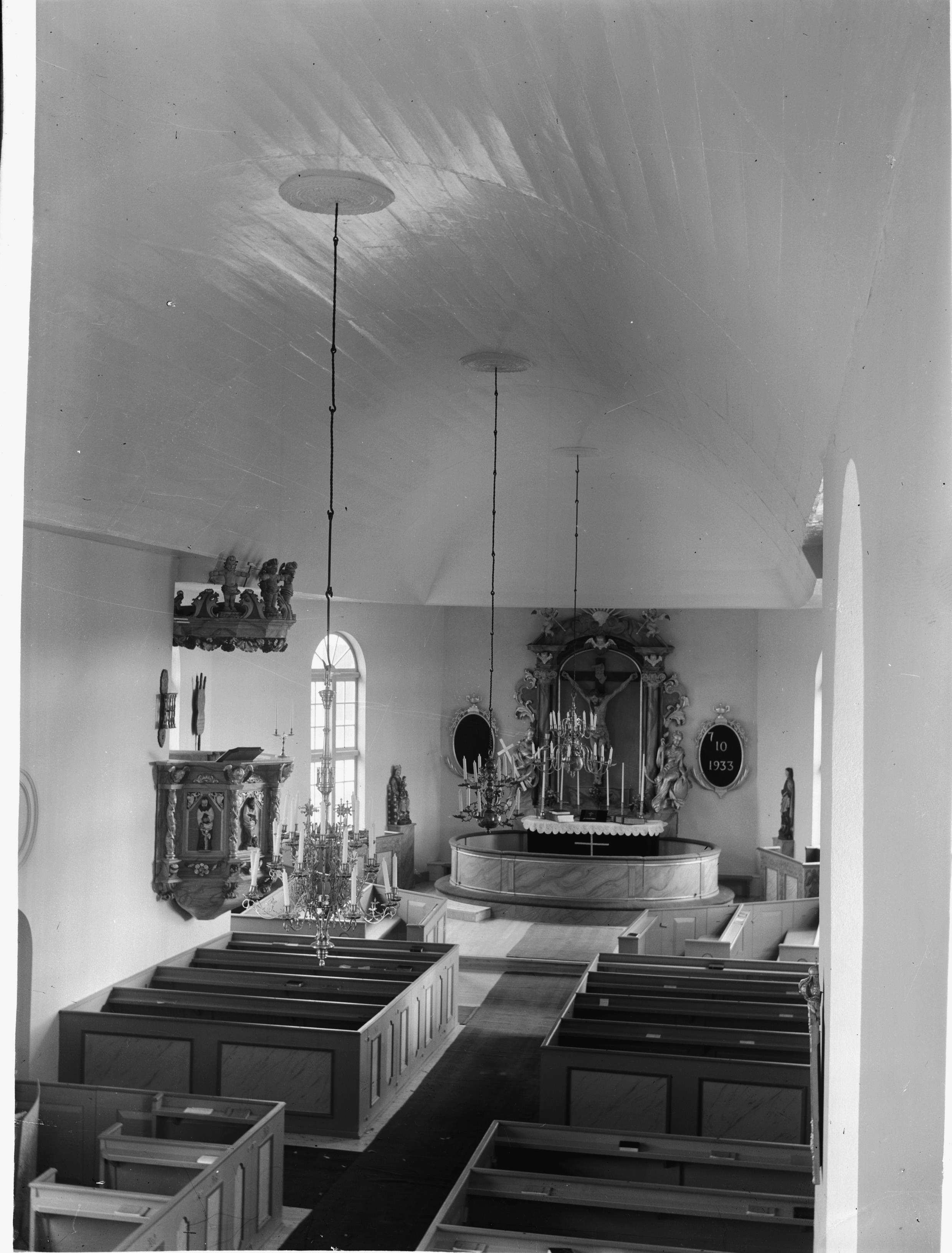 Oscar Svensson, Tveta kyrka
