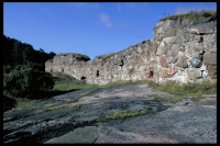 Lyckå slottsruin