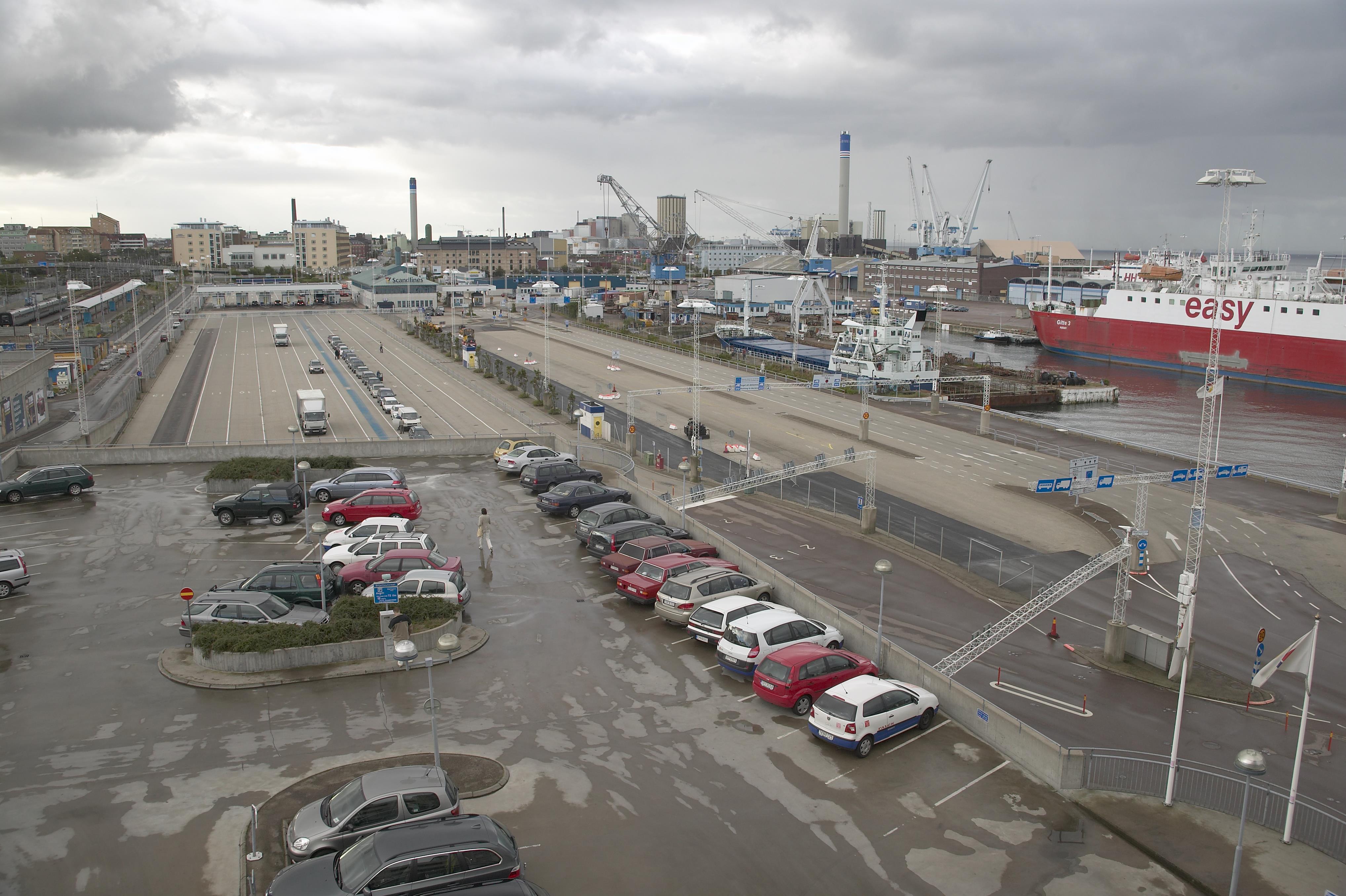 Bengt A Lundberg, Helsingborgs hamn