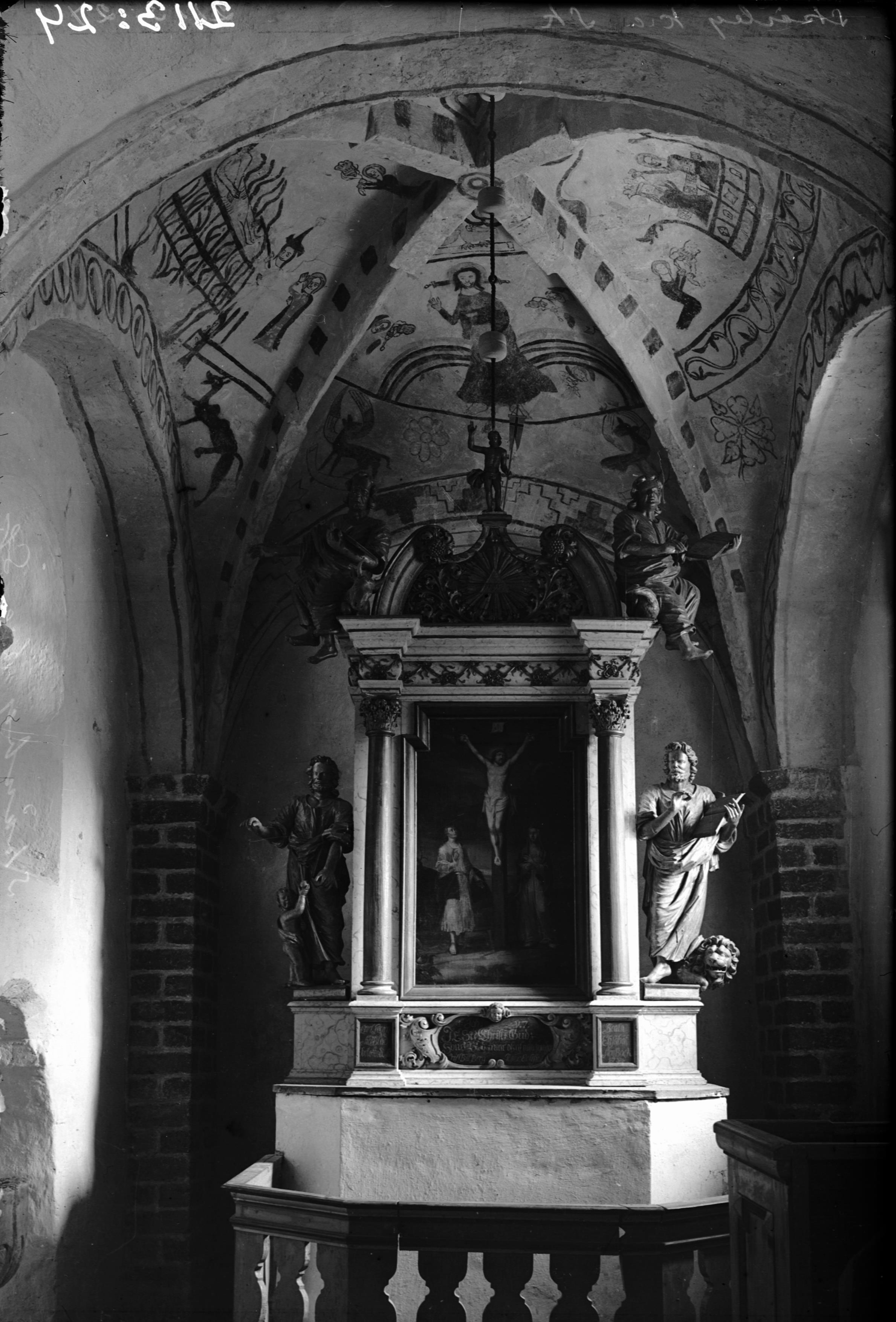 Osvald Owald, Skårby kyrka