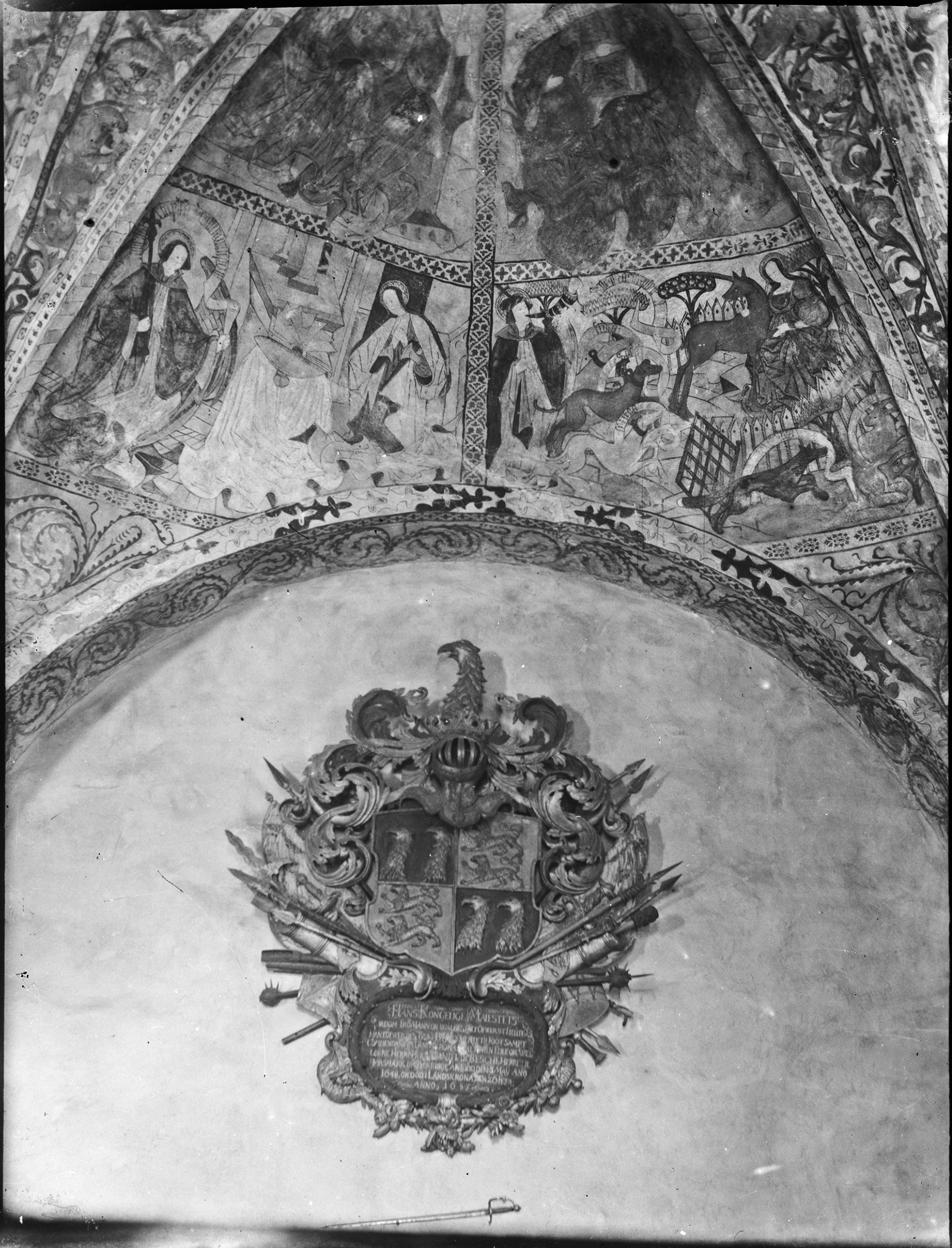Alfred Nilson, Valö kyrka