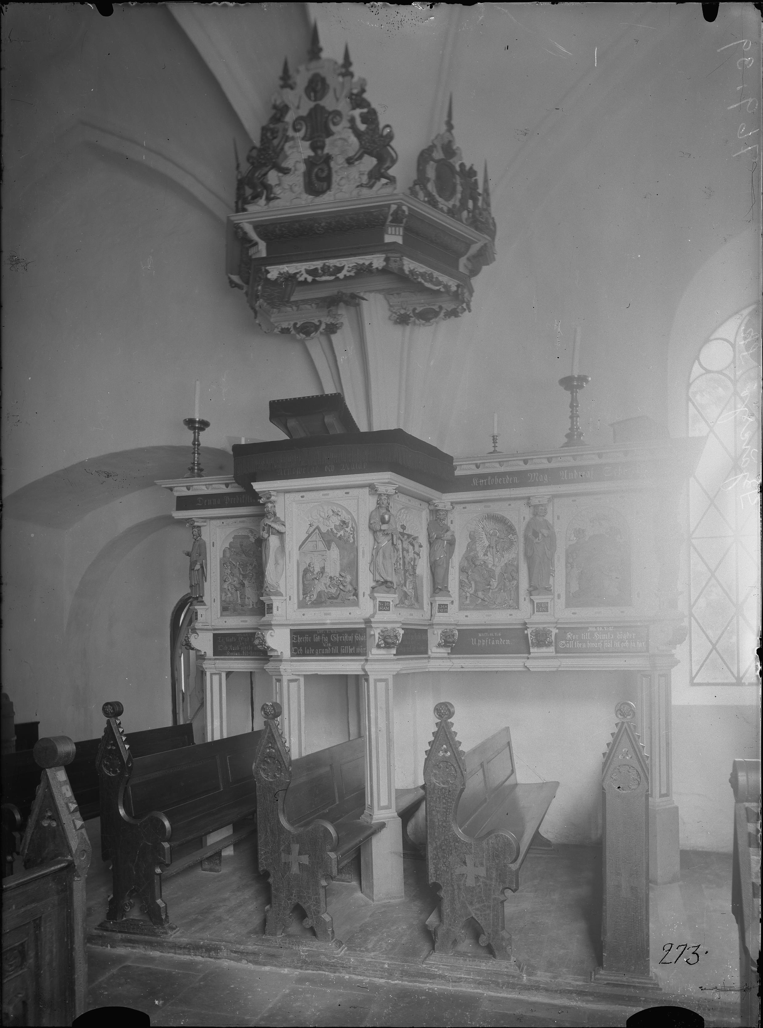 Anders Roland, Bjäresjö kyrka