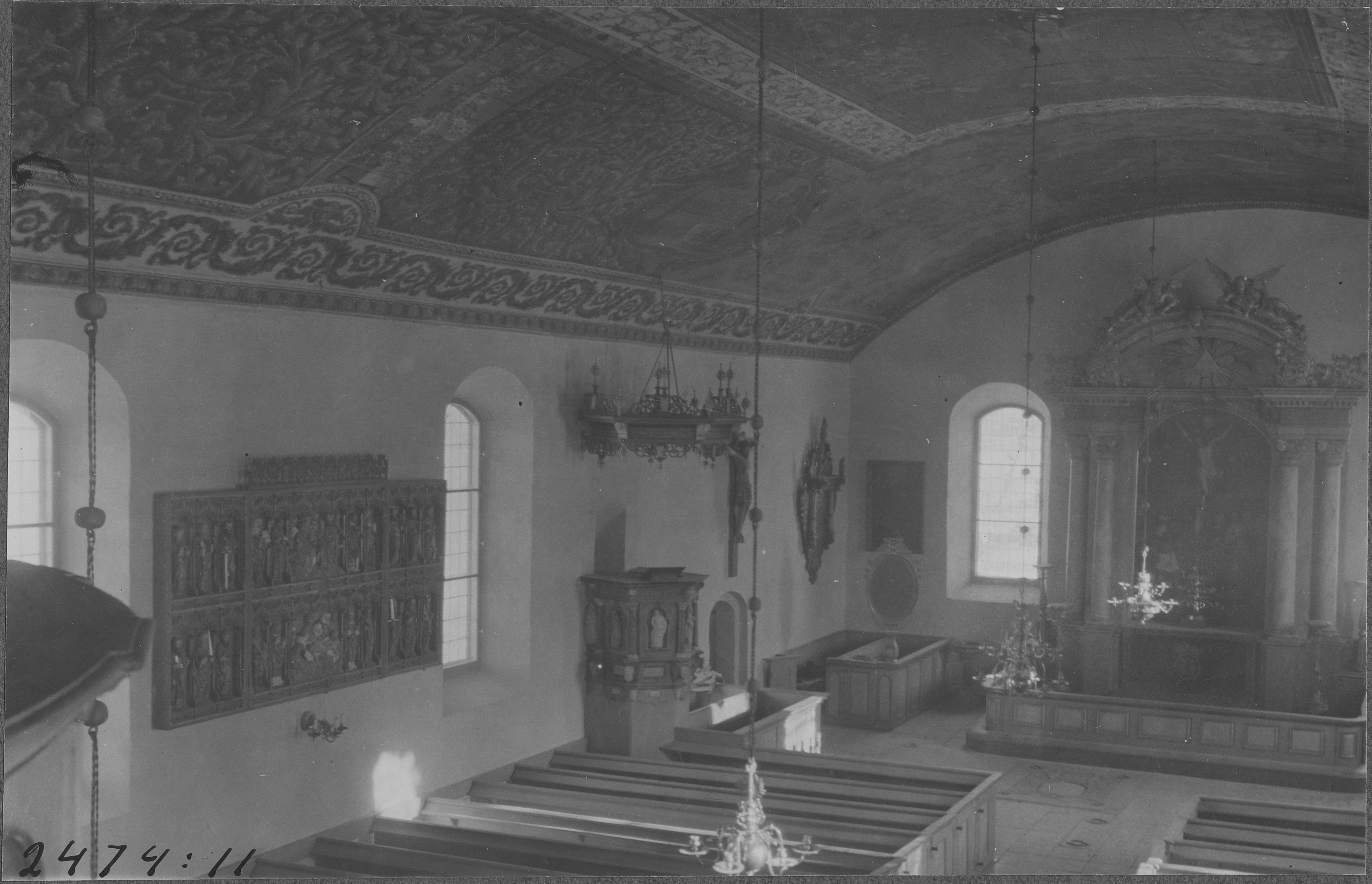 Erik Fant, Vists kyrka