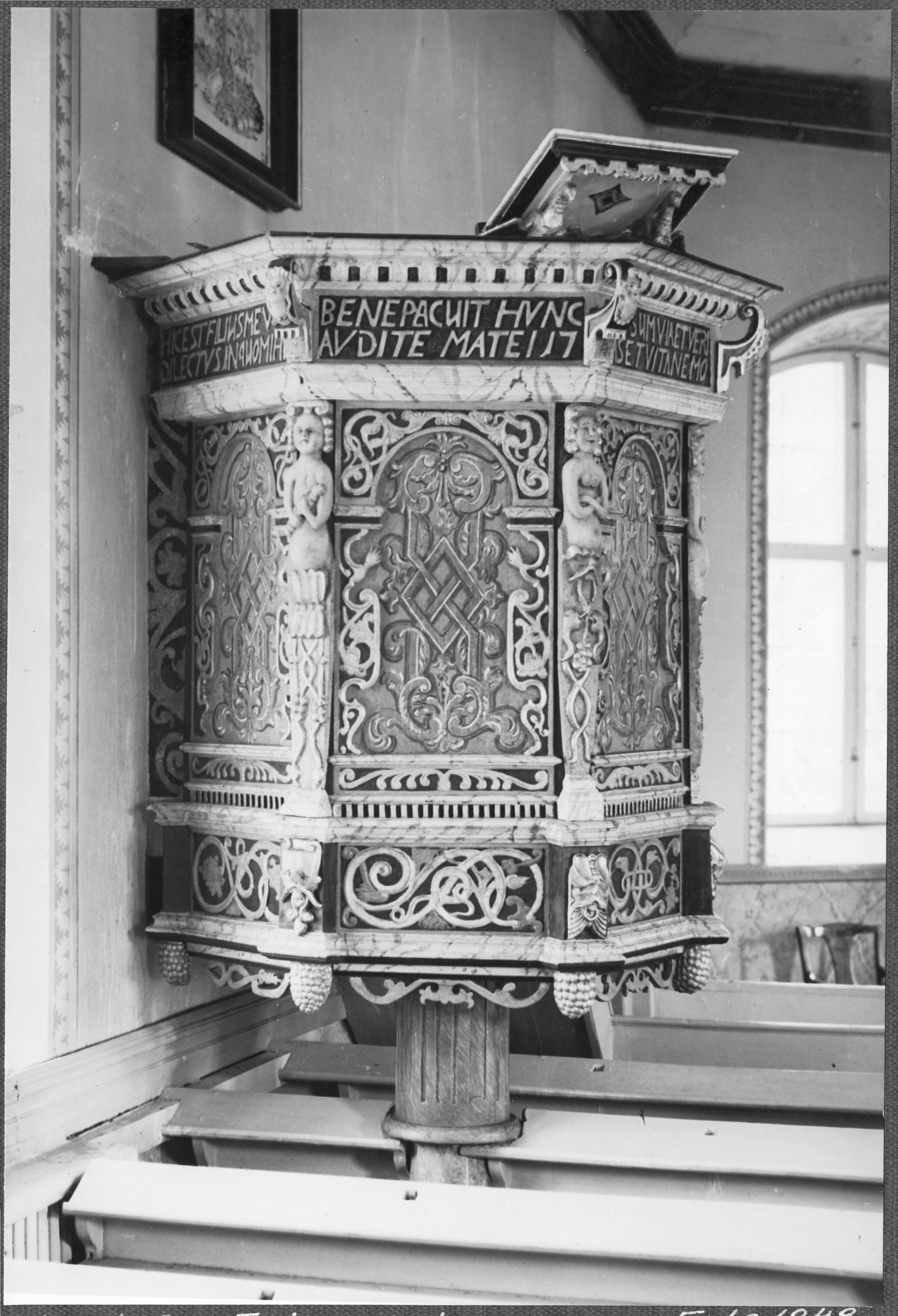 Sven Wahlgren, Blädinge kyrka