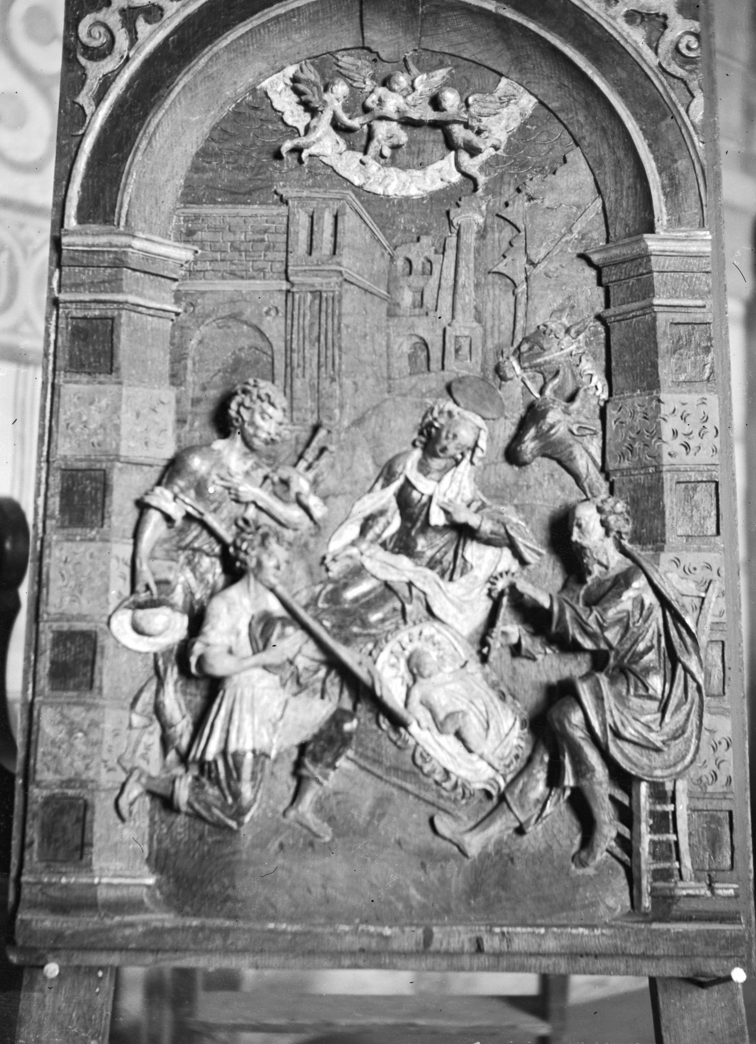 Osvald Owald, Stora Köpinge kyrka