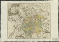 Charta öfwer Nerike med konglige Majts nådigste priwilegio utgifwen af Kong. Landtmäteri contoiret.[Kartografiskt material]