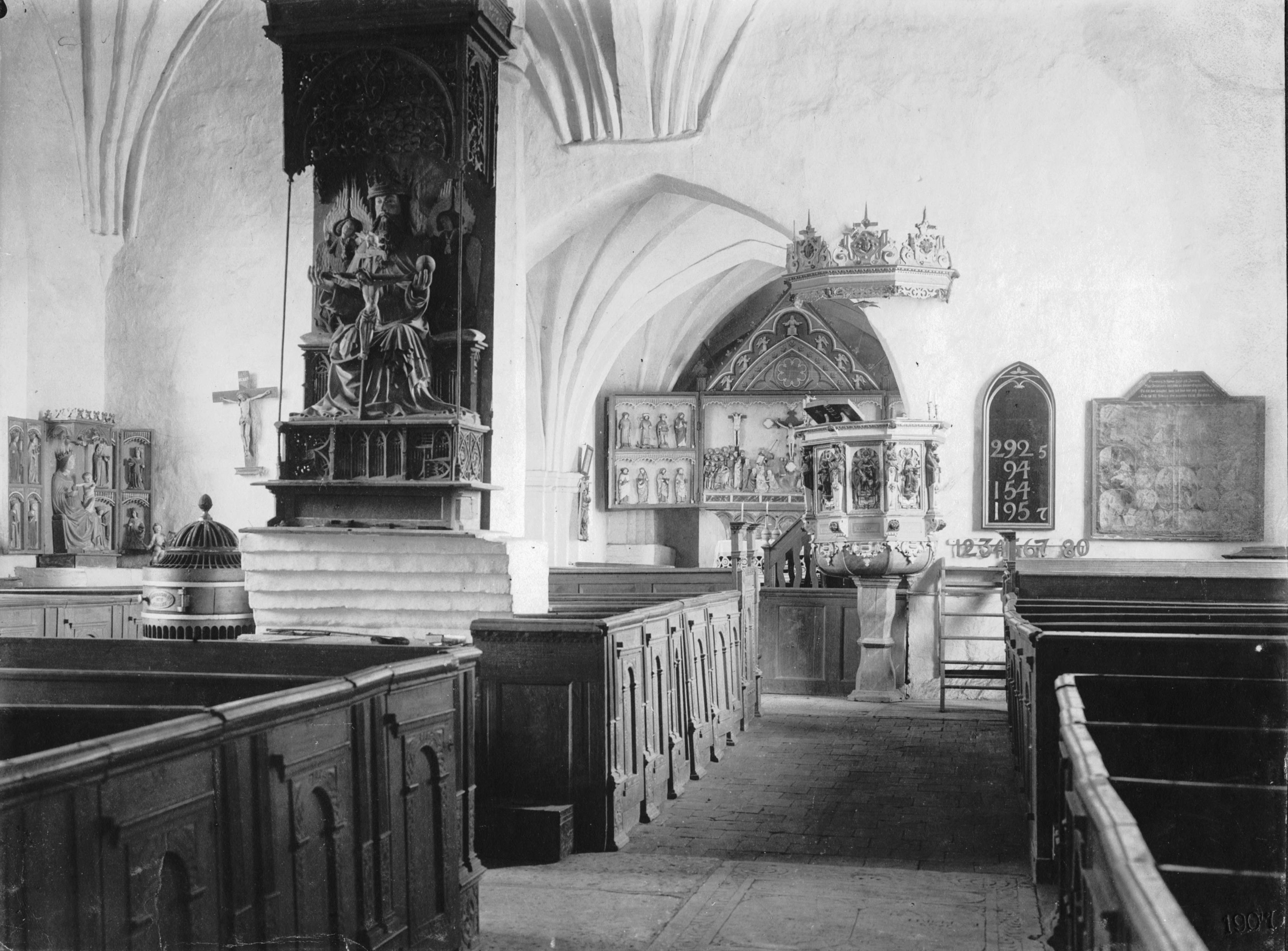 Alfred Nilson, Sankt Olofs kyrka