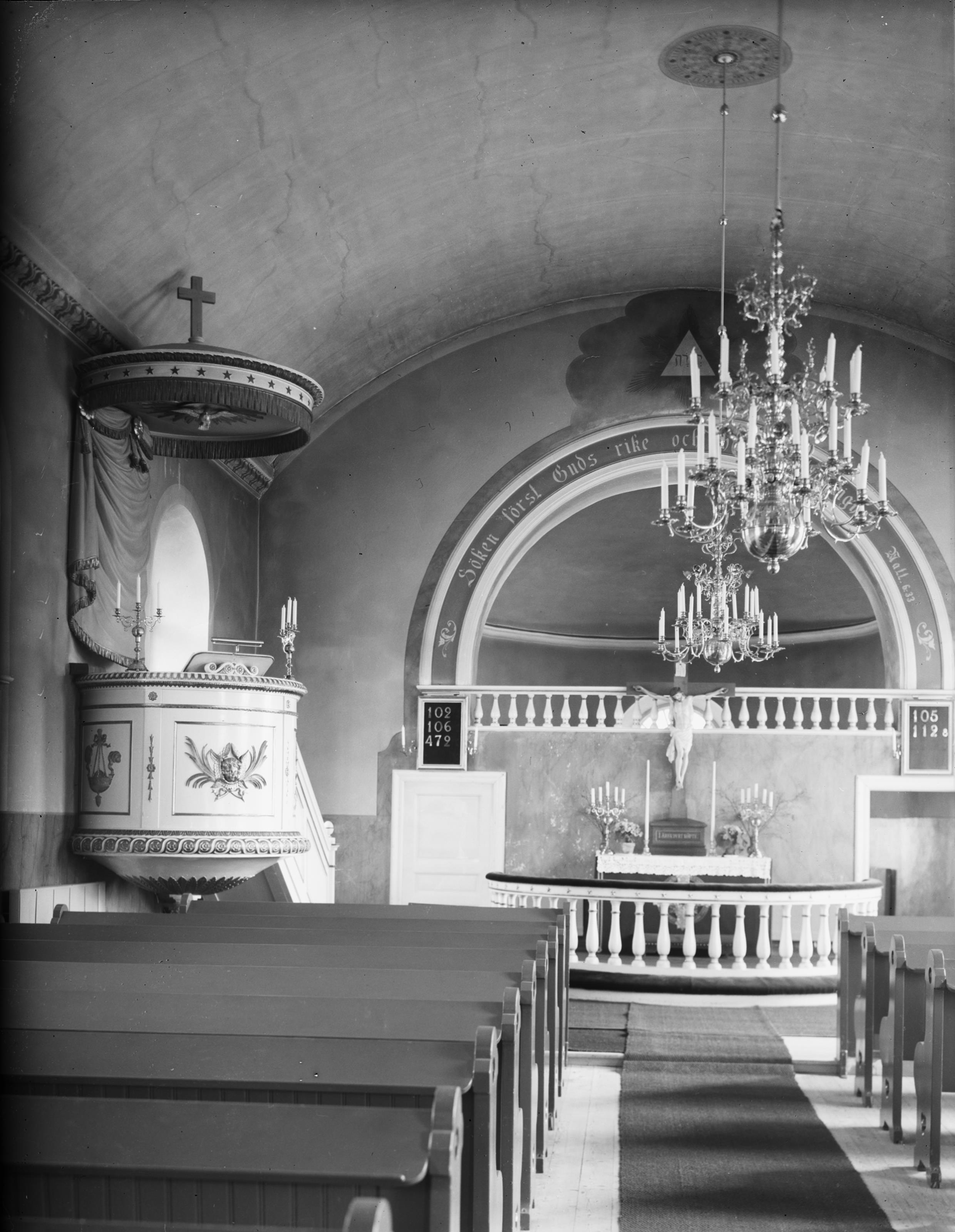 Olle Hellström, Trästena kyrka