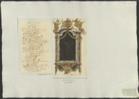 Generalen friherre Carl Gustaf Kruuses epitaphium, uppsatt i Rosenhanska graf-koret vid Husby-Oppunda kyrka.[Bild]