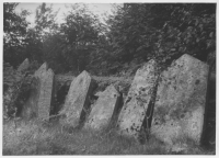 Töftedals kyrkogård, gravsten