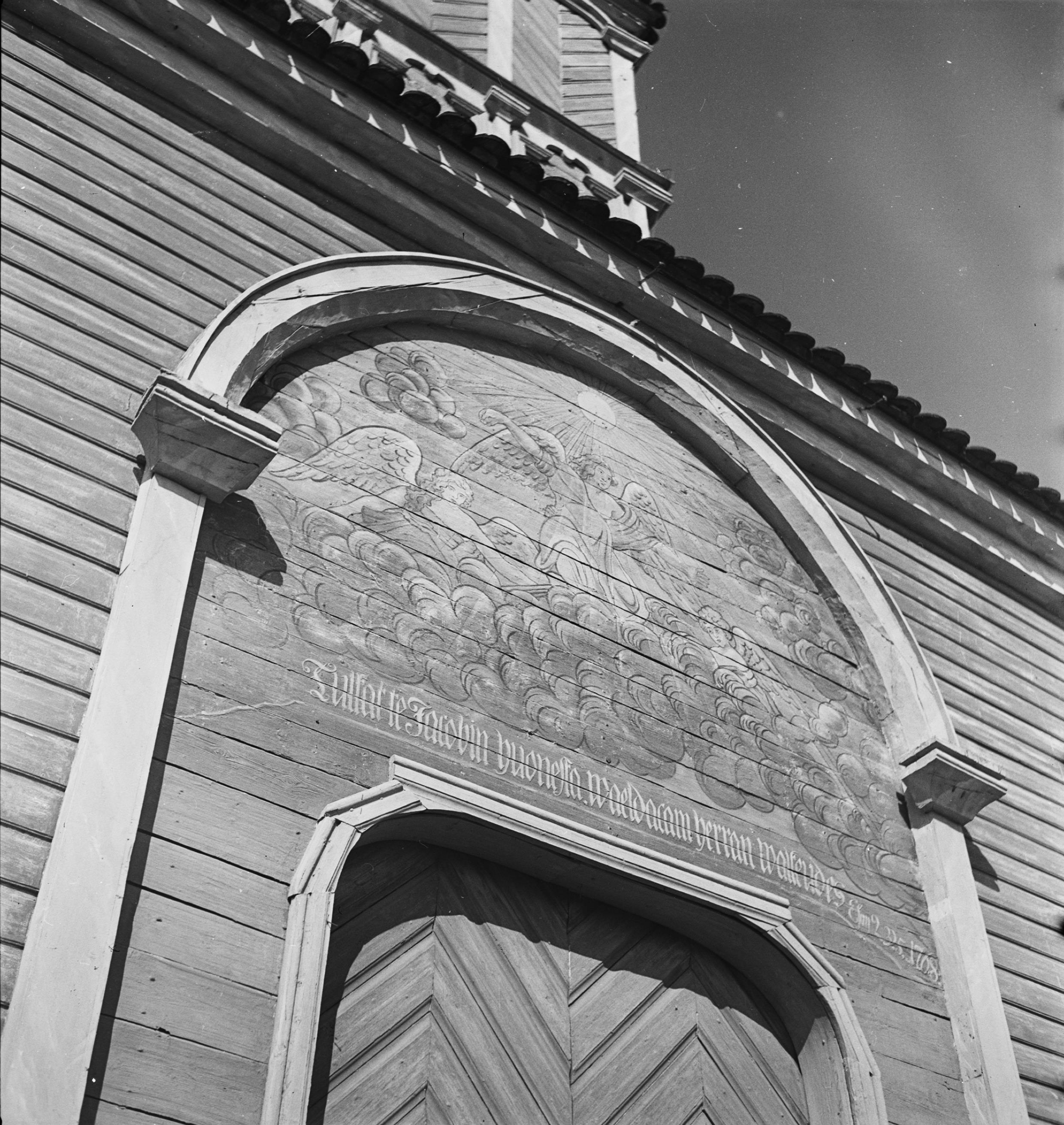 Iwar Anderson, Övertorneå kyrka