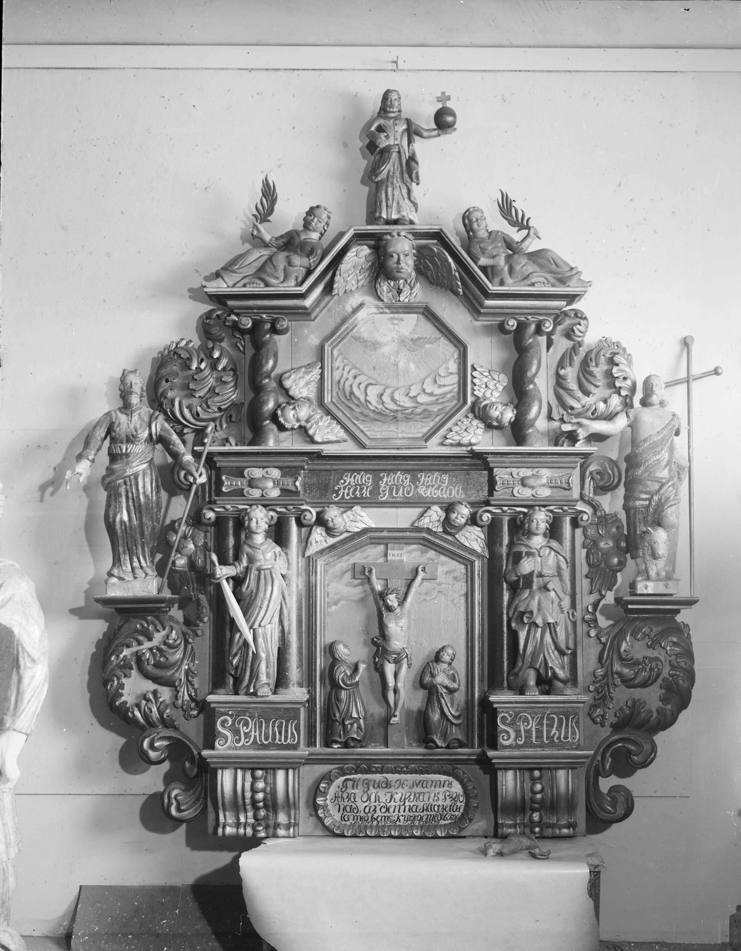 Olle Hellström, Ekby kyrka