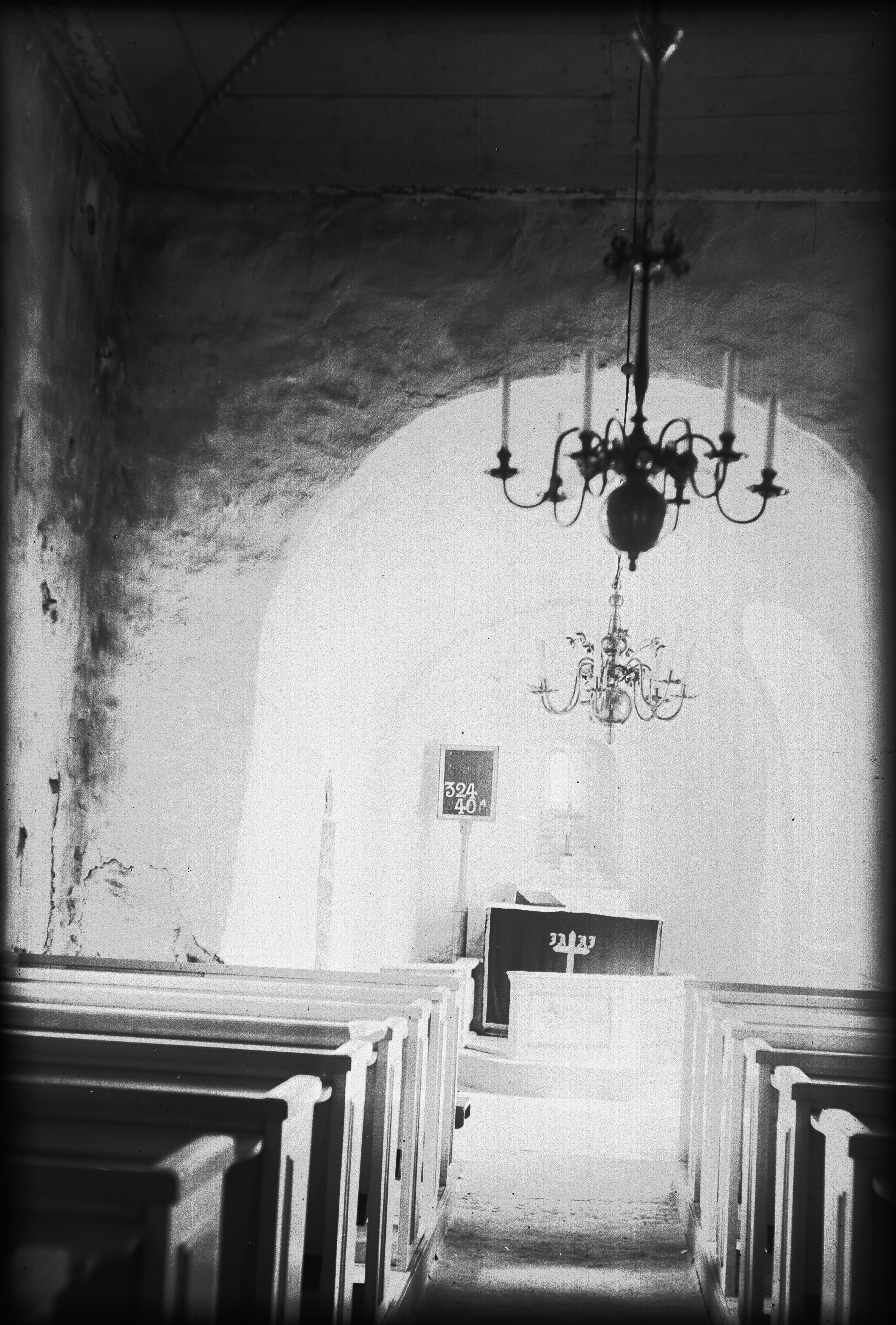 Olle Hellström, Eriksbergs gamla kyrka