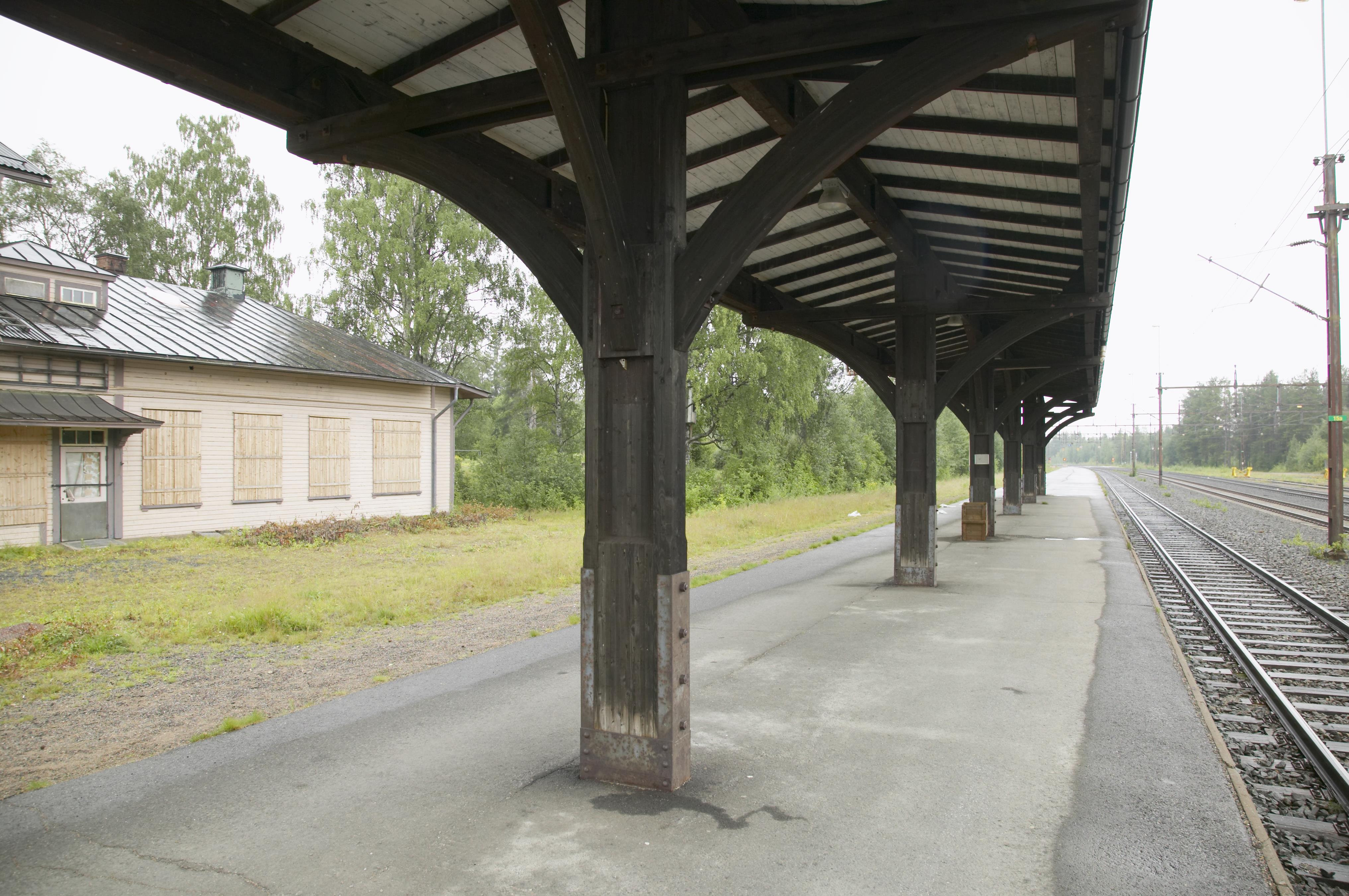 Bengt A Lundberg, Stationshuset i Jörn