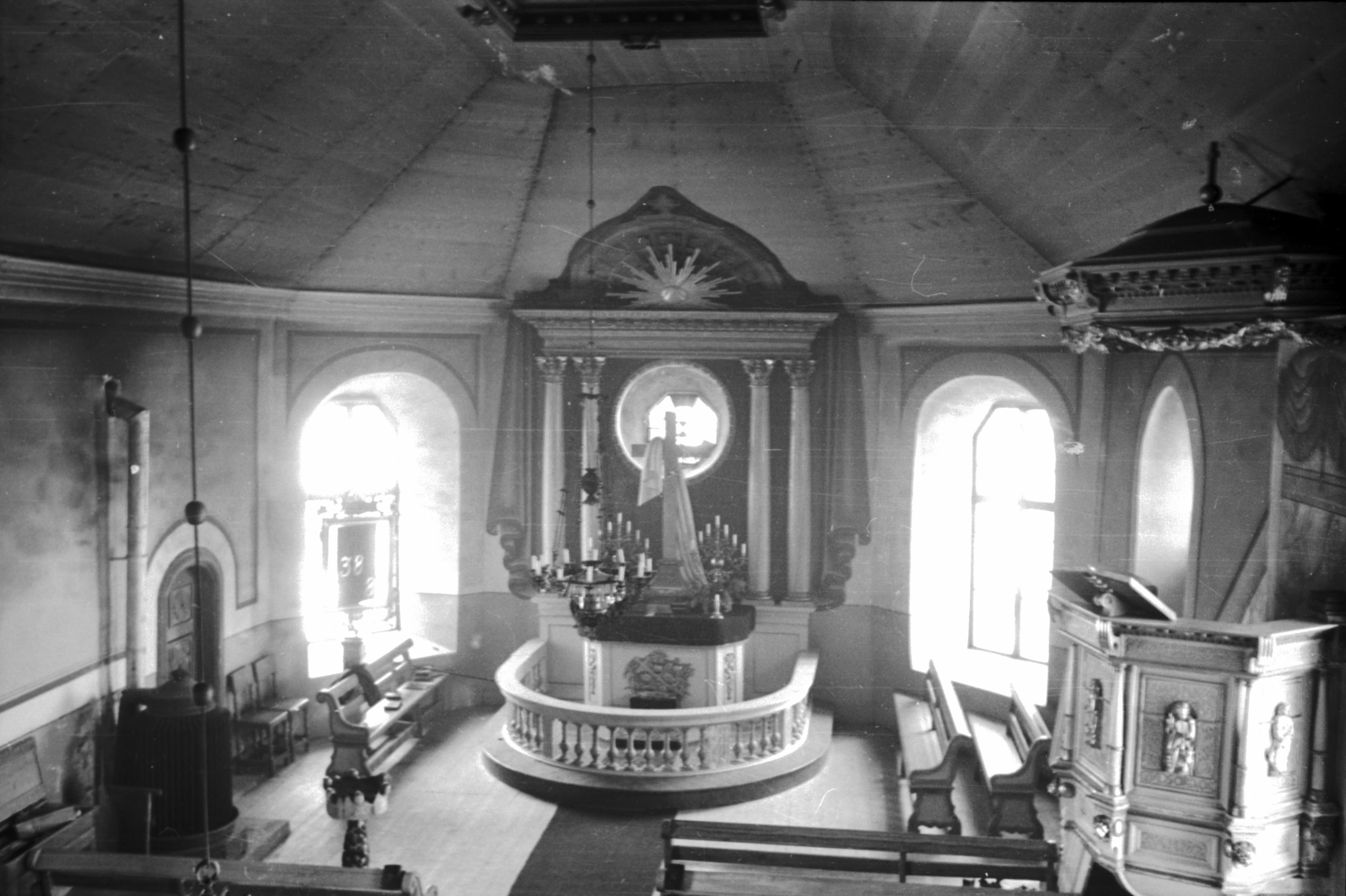 Bertil Berthelson, Mattmars kyrka