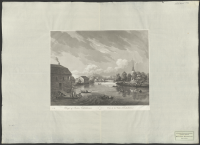 Utsigt af staden Eskilstuna.[Bild]