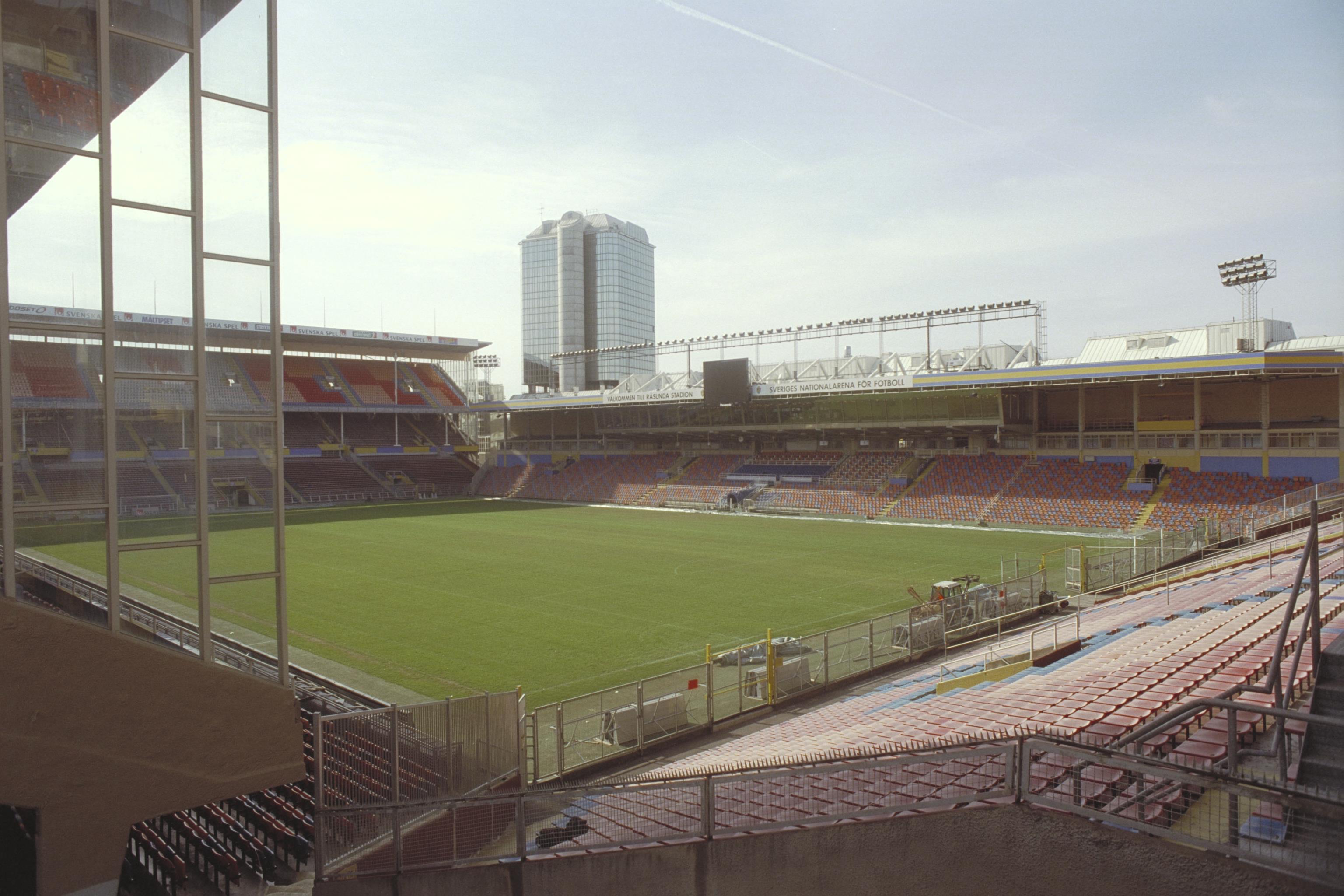 Bengt A Lundberg, Råsunda Fotbollsstadion