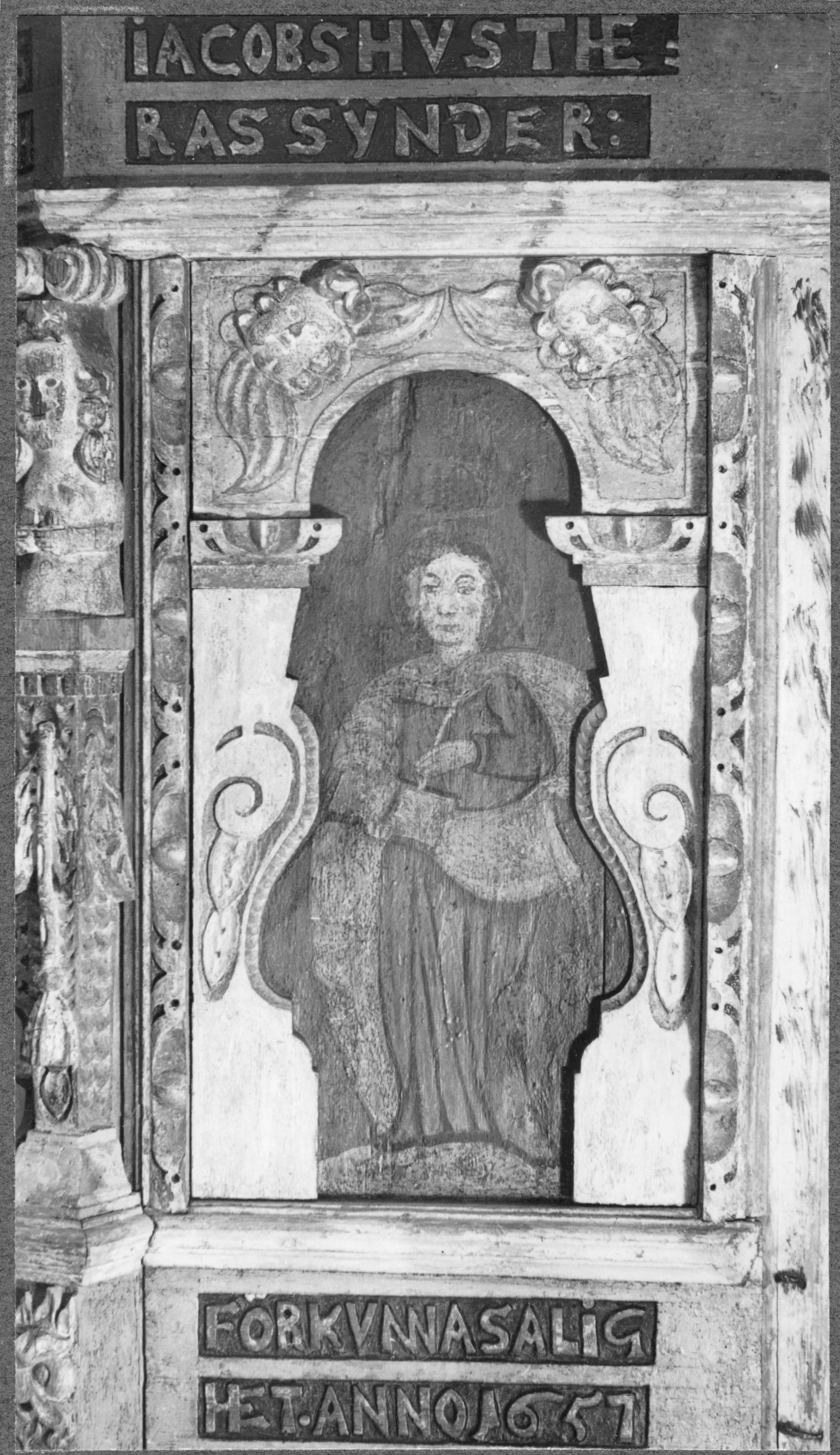 Sven Wahlgren, Hjälmseryds gamla kyrka