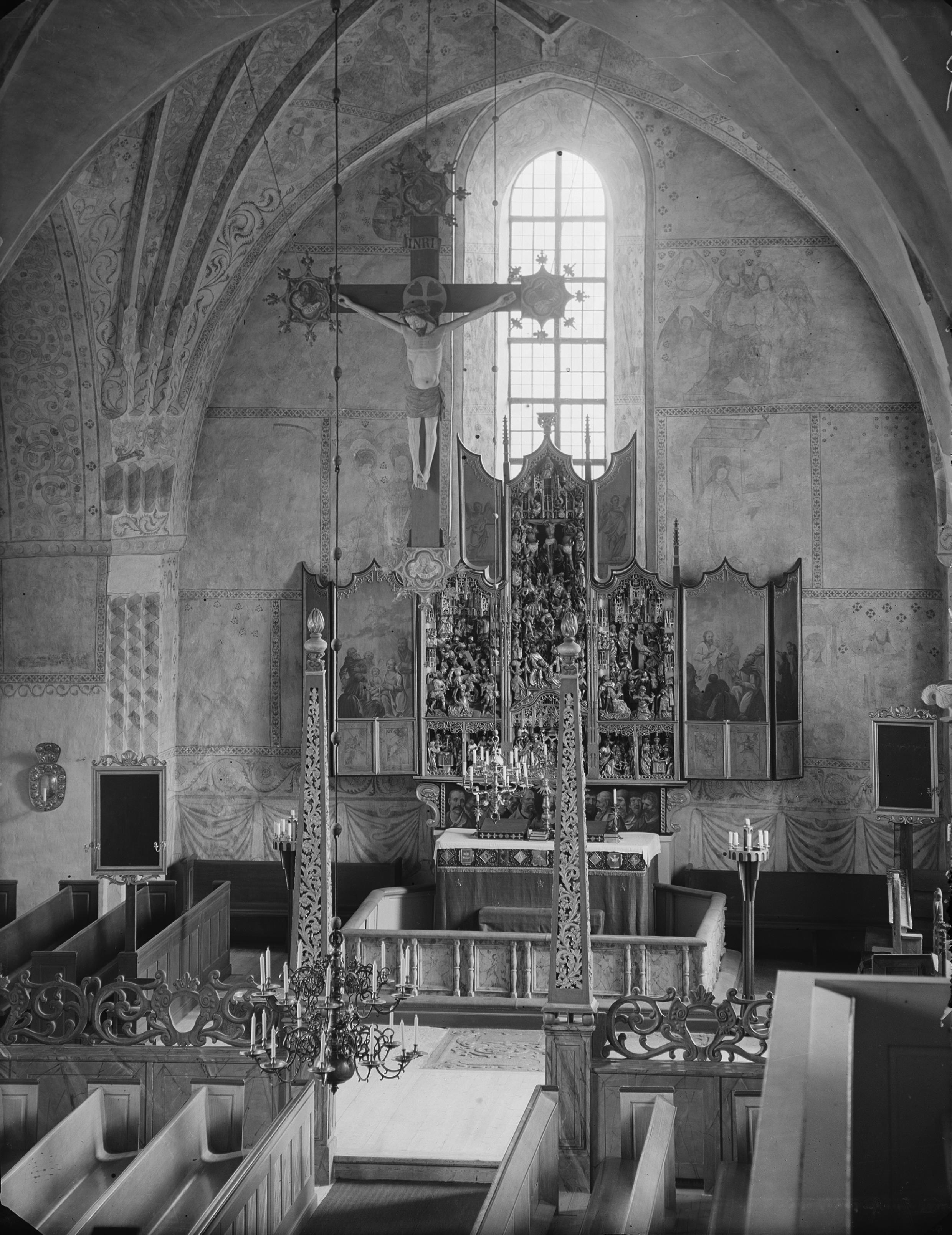 Iwar Anderson, Nederluleå kyrka (Gammelstads kyrka)