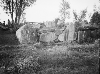 Börstig, Sandhems kyrkoruin (Mussla kyrkoruin)