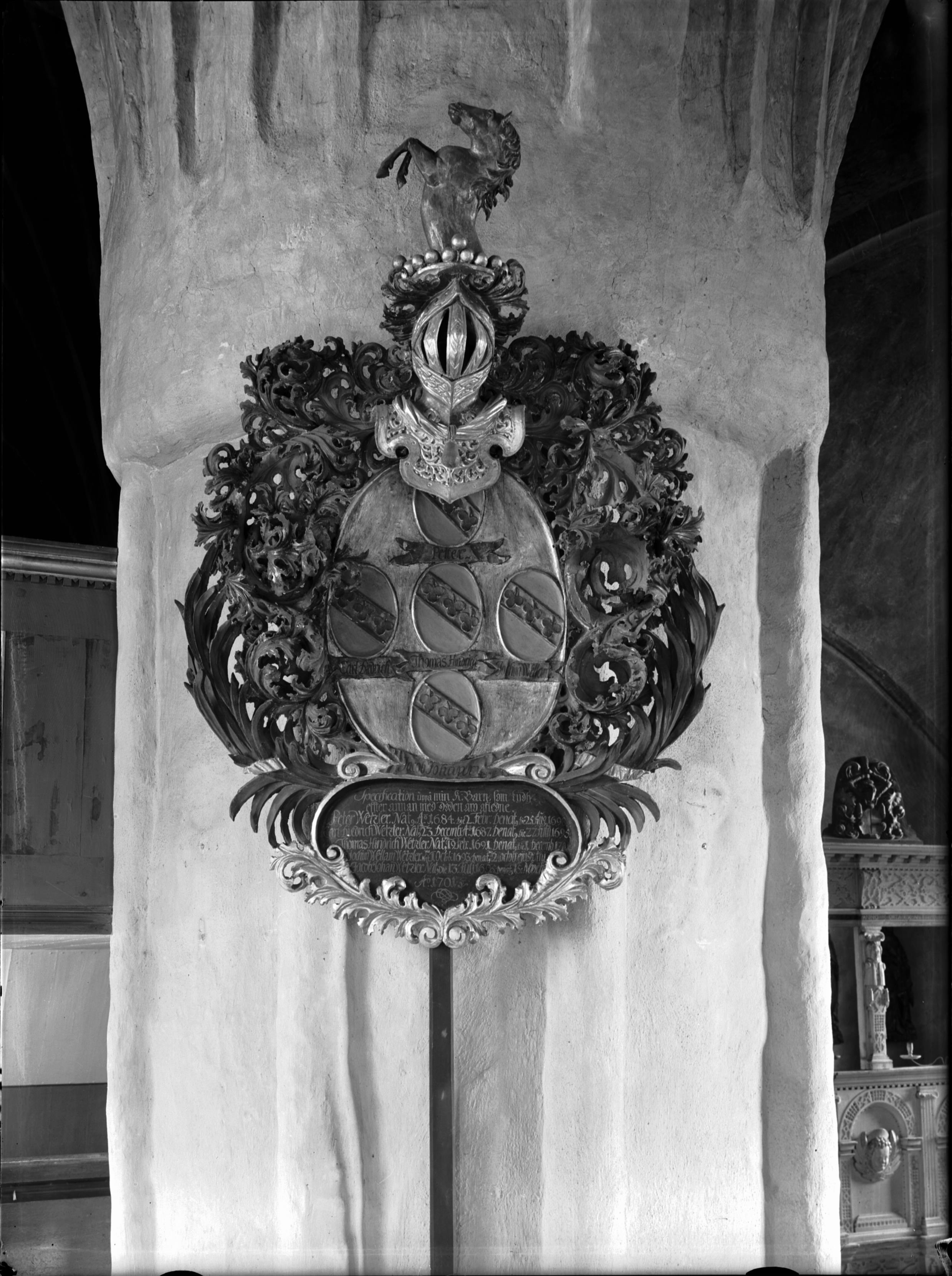Nils Åzelius, Glanshammars kyrka