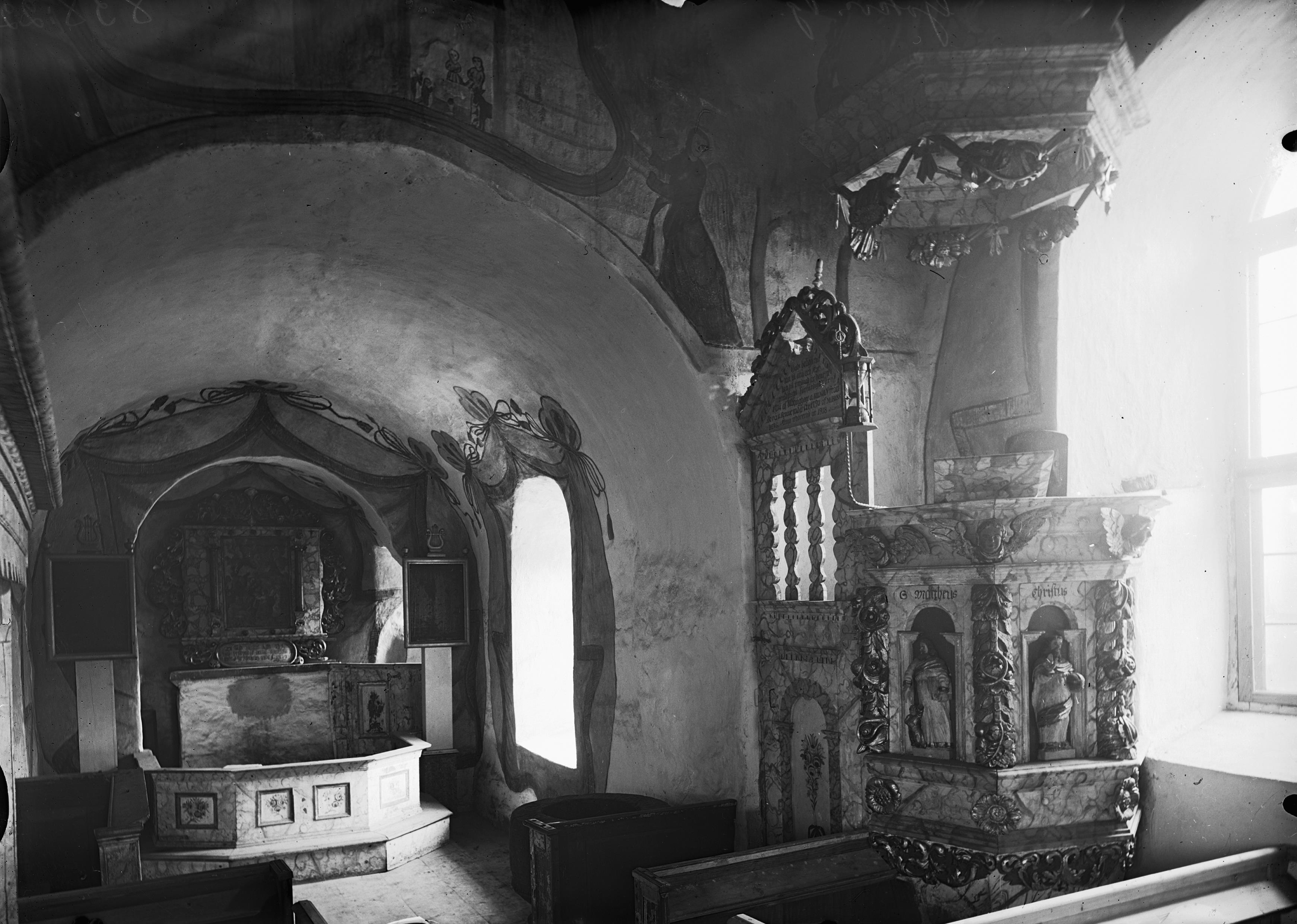 Anders Roland, Göteve kyrka