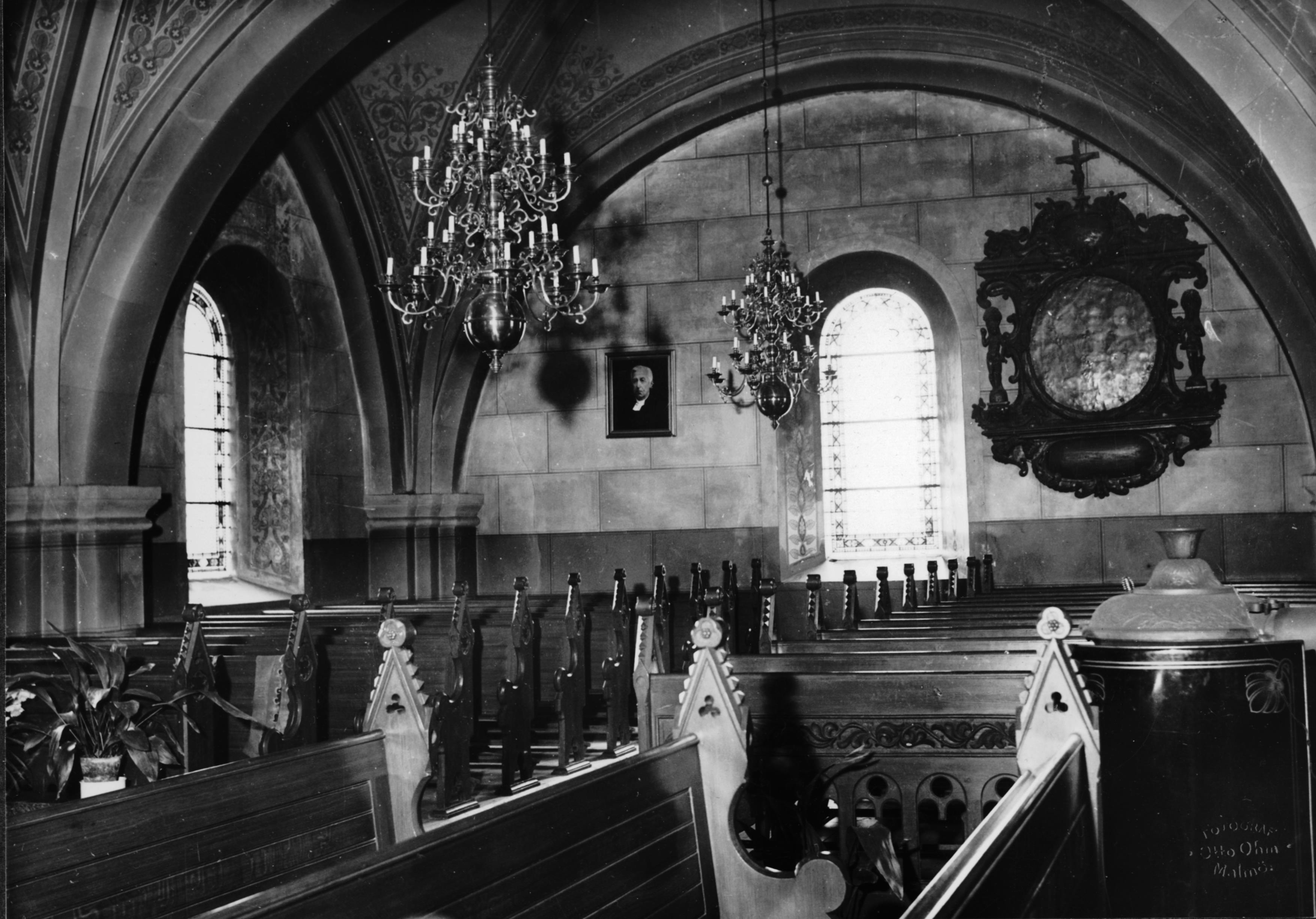 Otto Ohm, Skabersjö kyrka