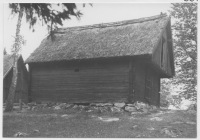 Grönteborda, bod med överkragat loft