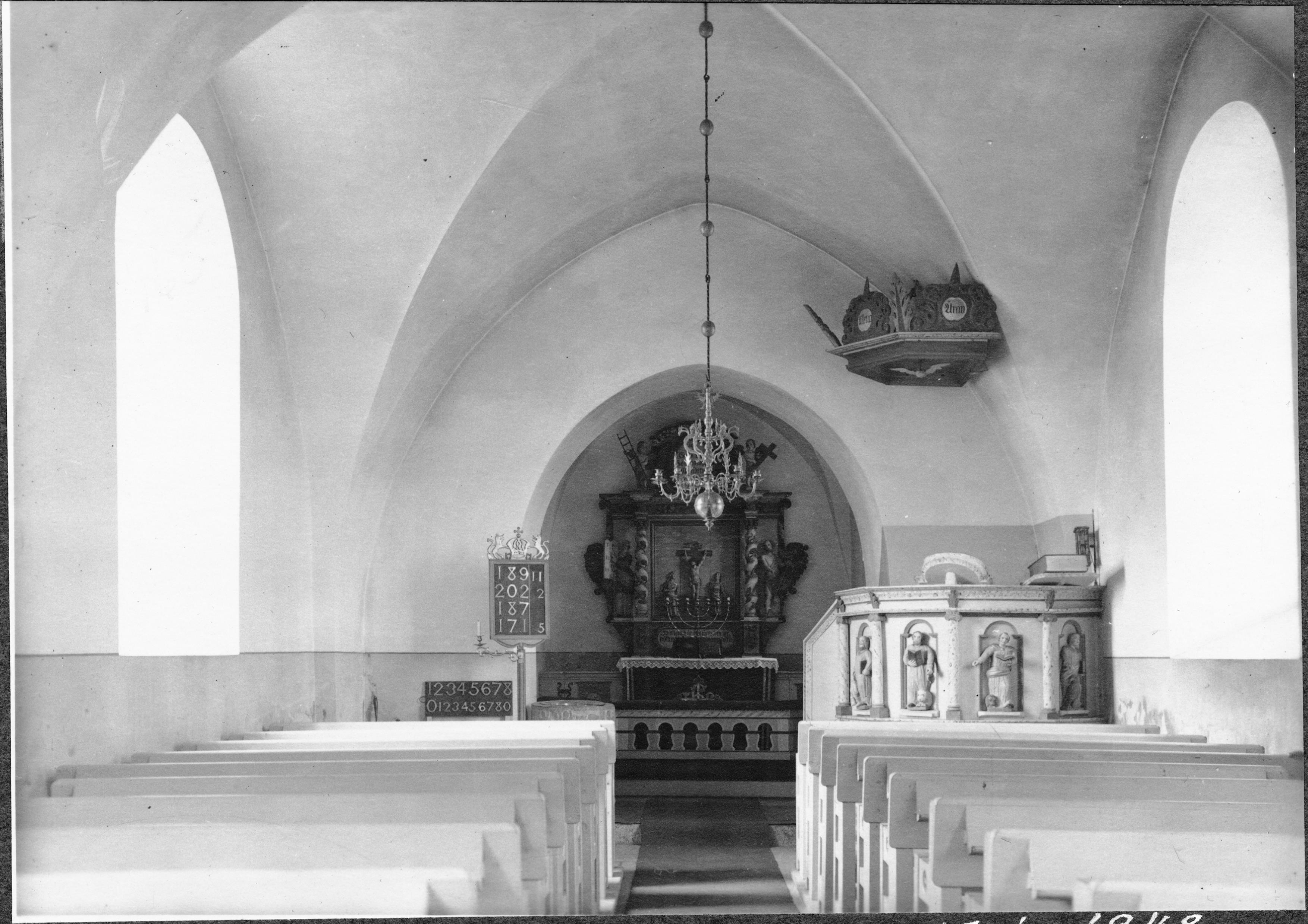 Olle Hellström, Högstena kyrka