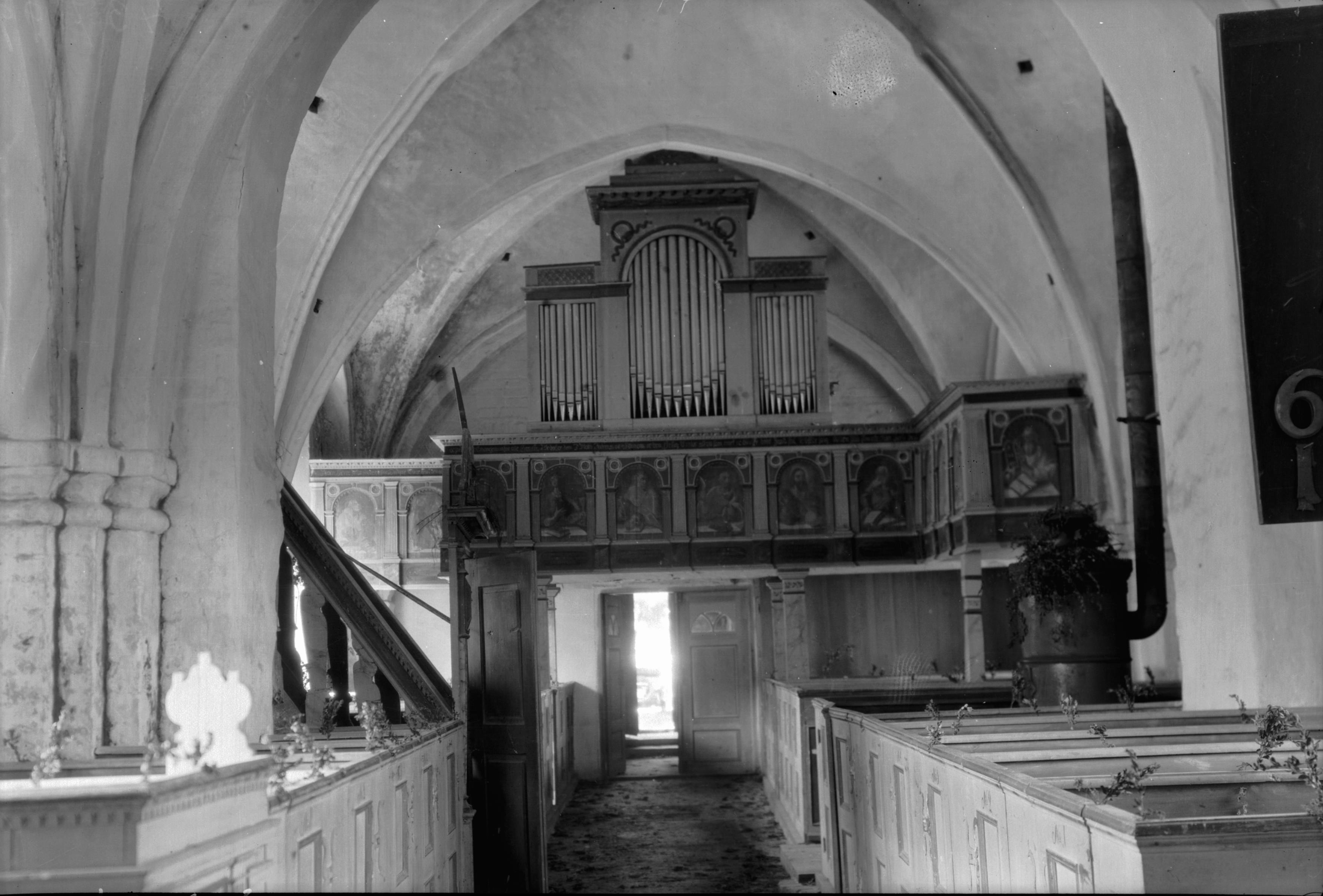 Sven Brandel, Maglarps gamla kyrka