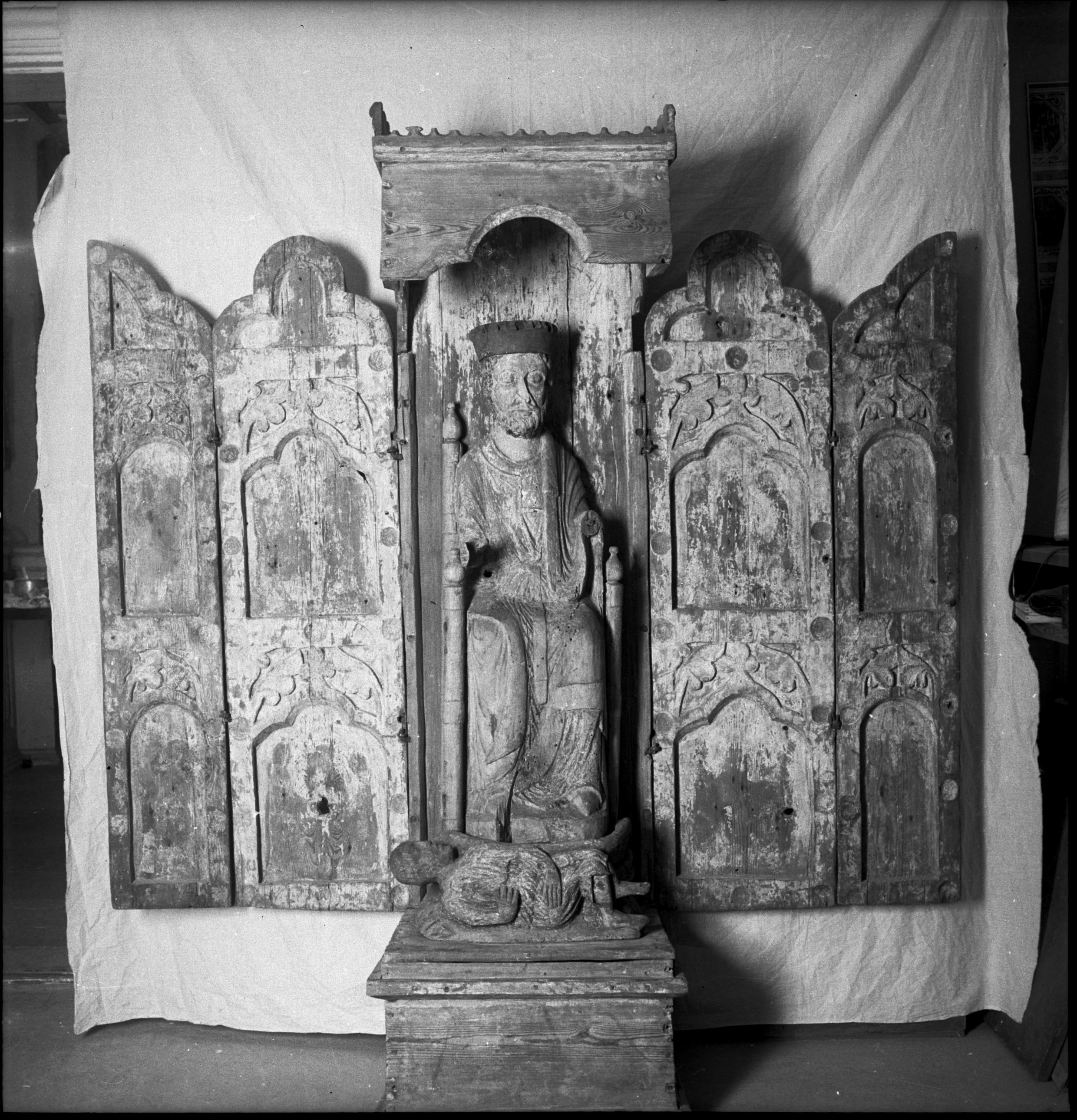 Sven Dalén, Dädesjö gamla kyrka