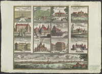 Prospect der Königl. Schwed. Haupt und Residenz-Stadt Stockholm mit einigen derselben vornehmste und herrlichste Palaesten.[Bild]