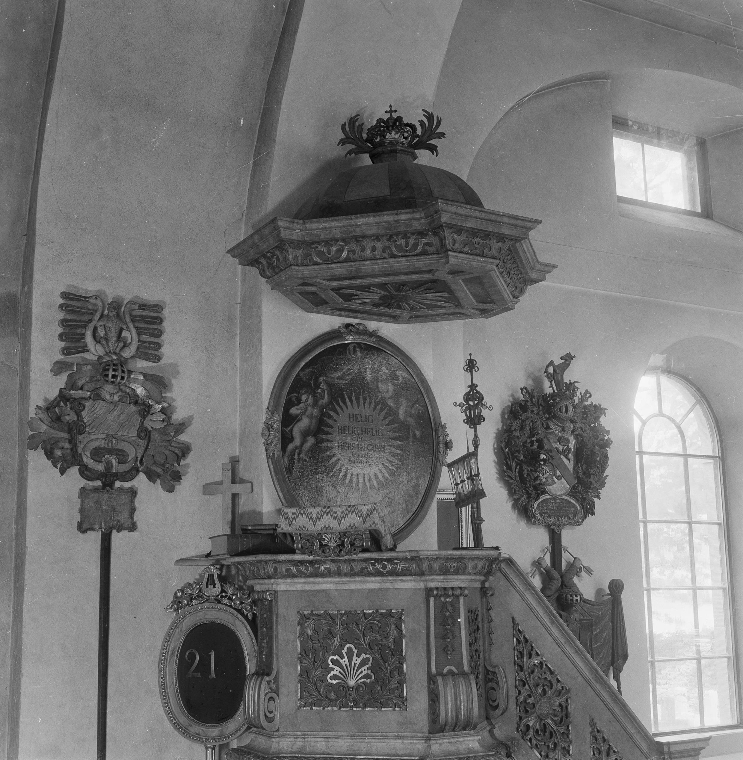 Nils Lagergren, Lovö kyrka