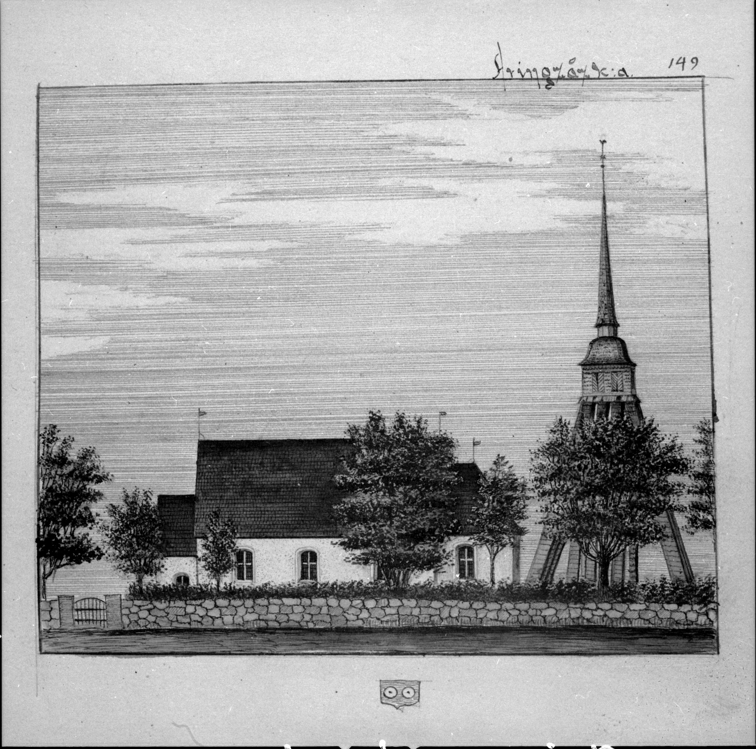 Nils Lagergren, Alvesta kyrka