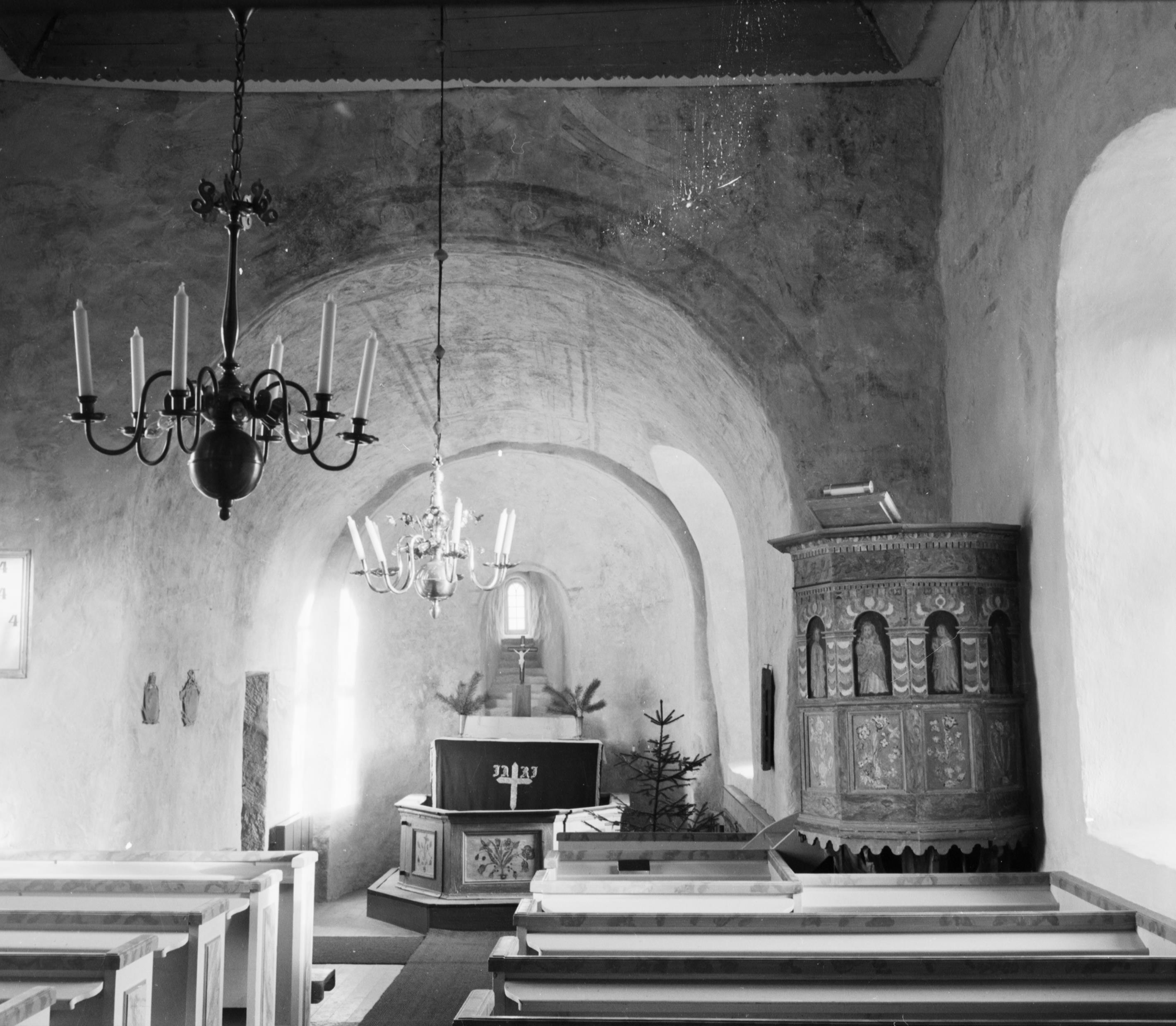 Iwar Anderson, Eriksbergs gamla kyrka
