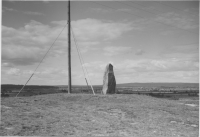 Stibybacke, gravmonument och utsikt