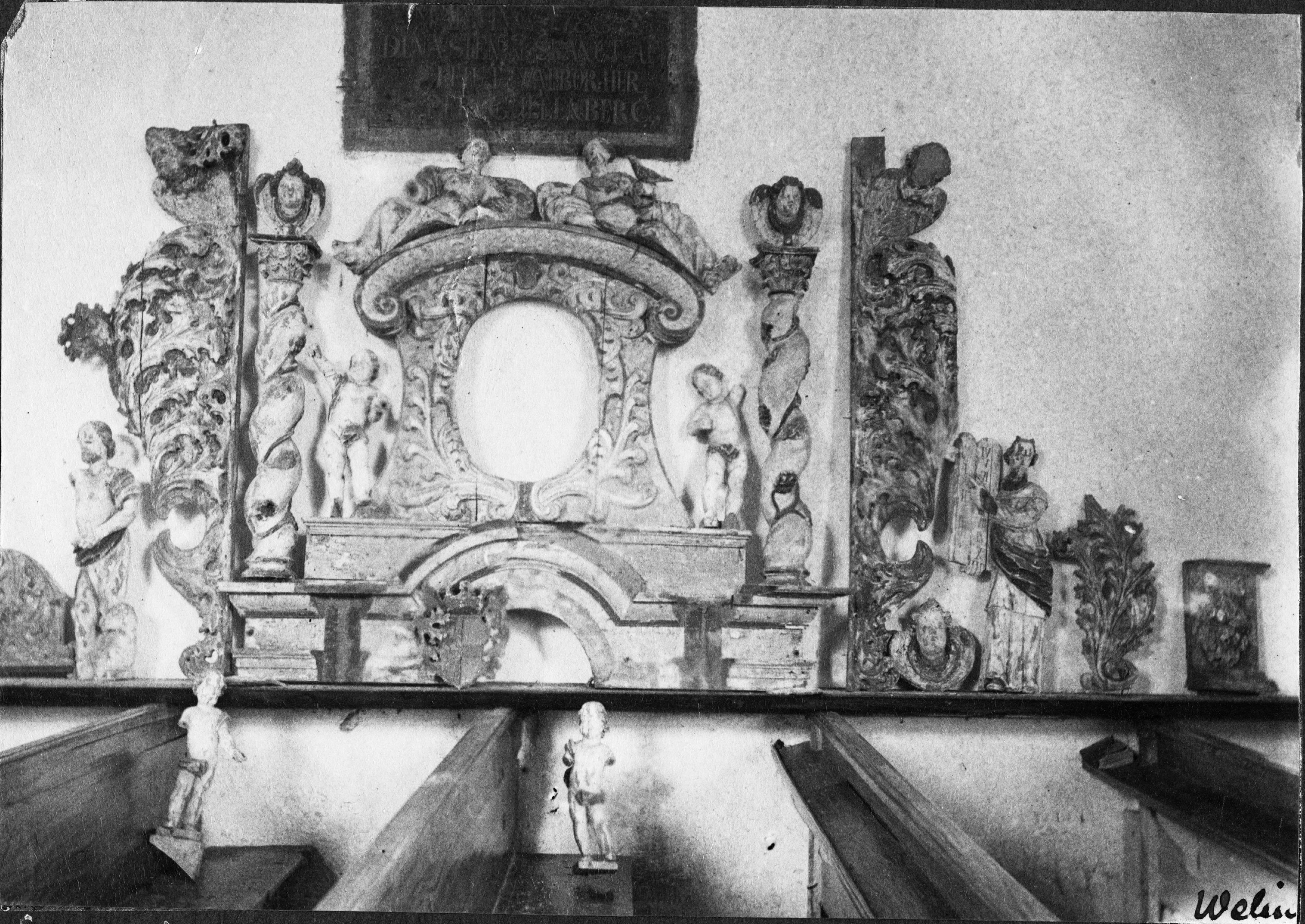 Sanfrid Welin, Ledsjö kyrka