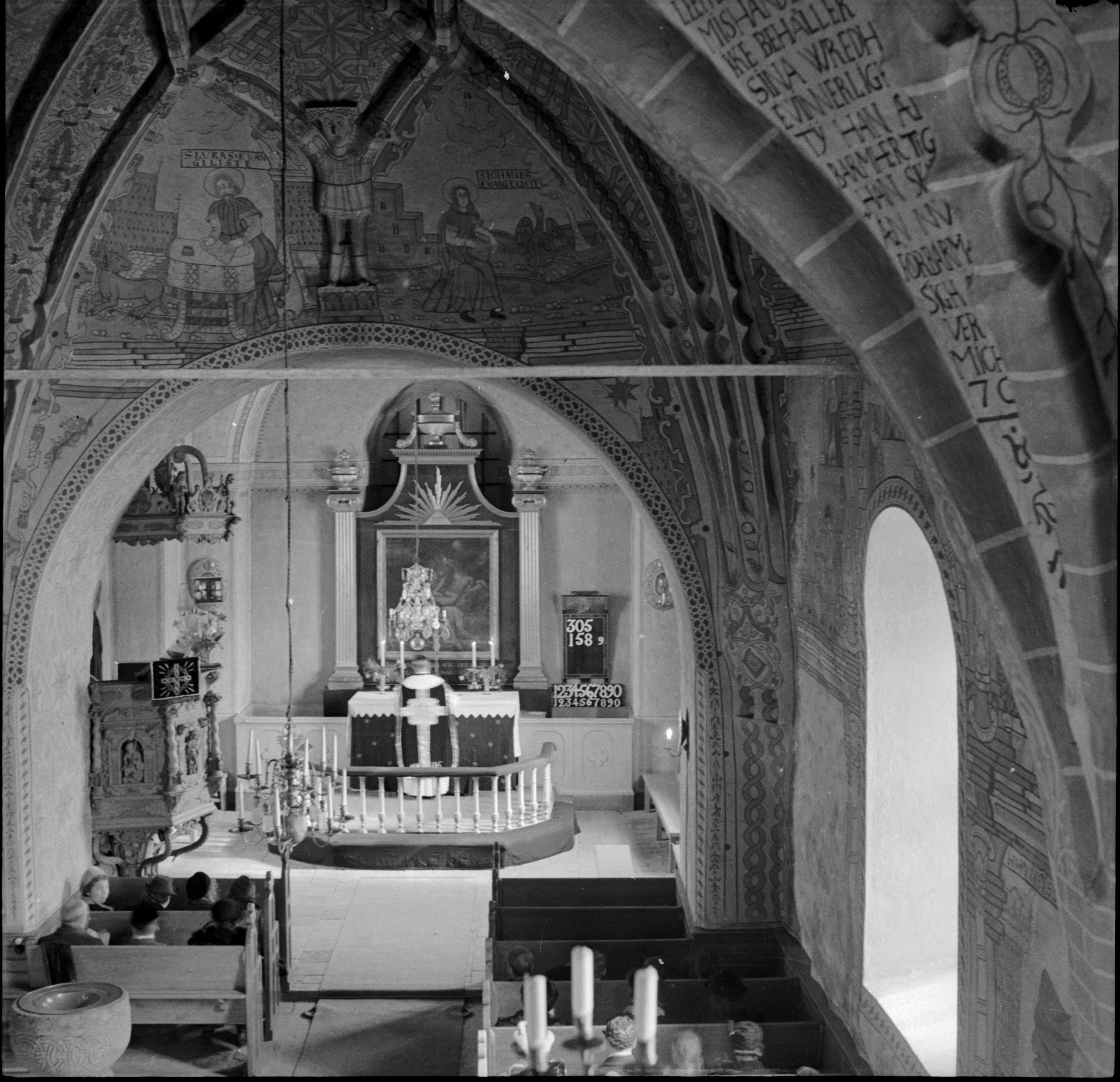 Ivar Schnell, Flens kyrka