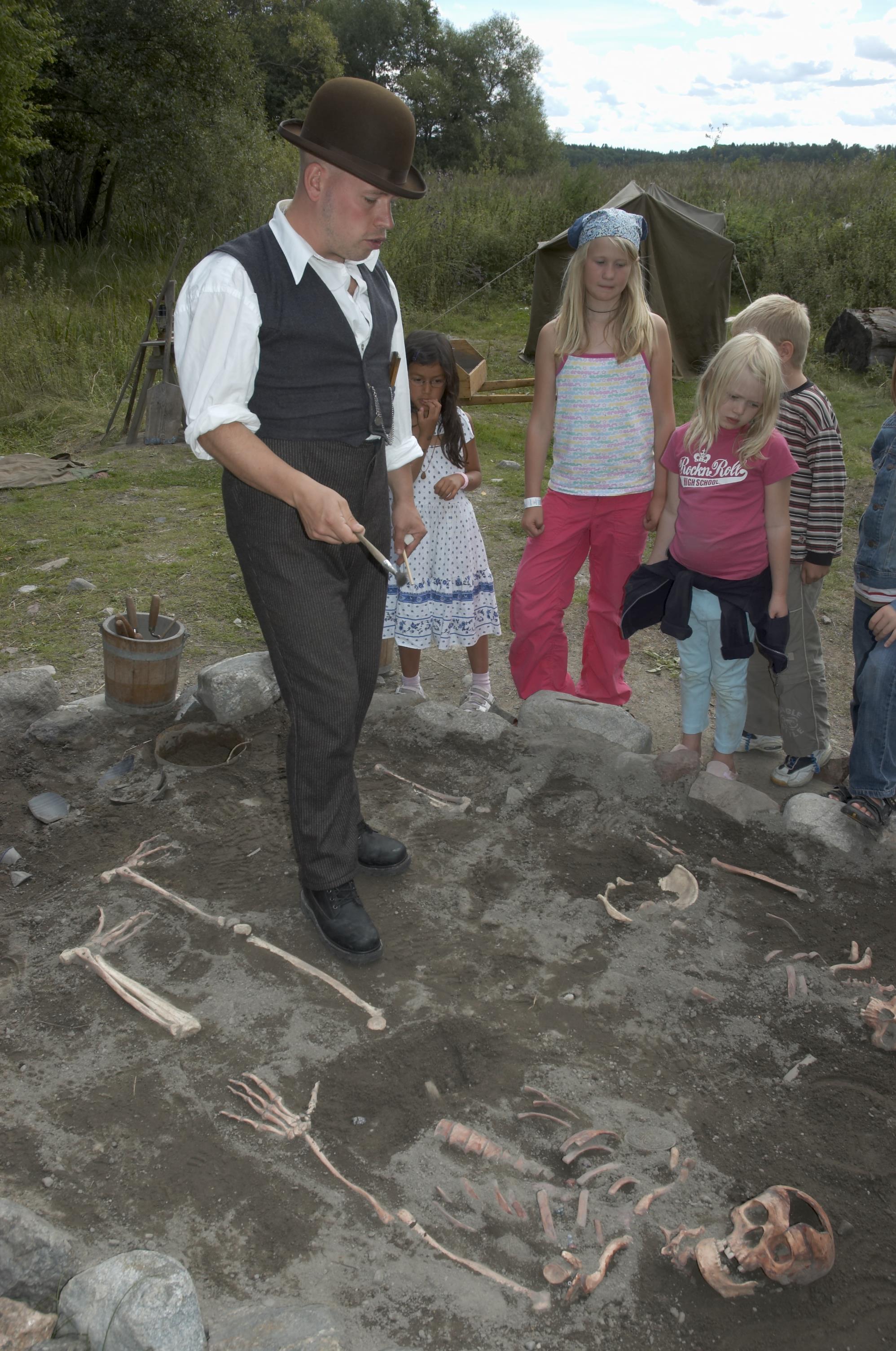 Bengt A Lundberg, Björkö-Birka