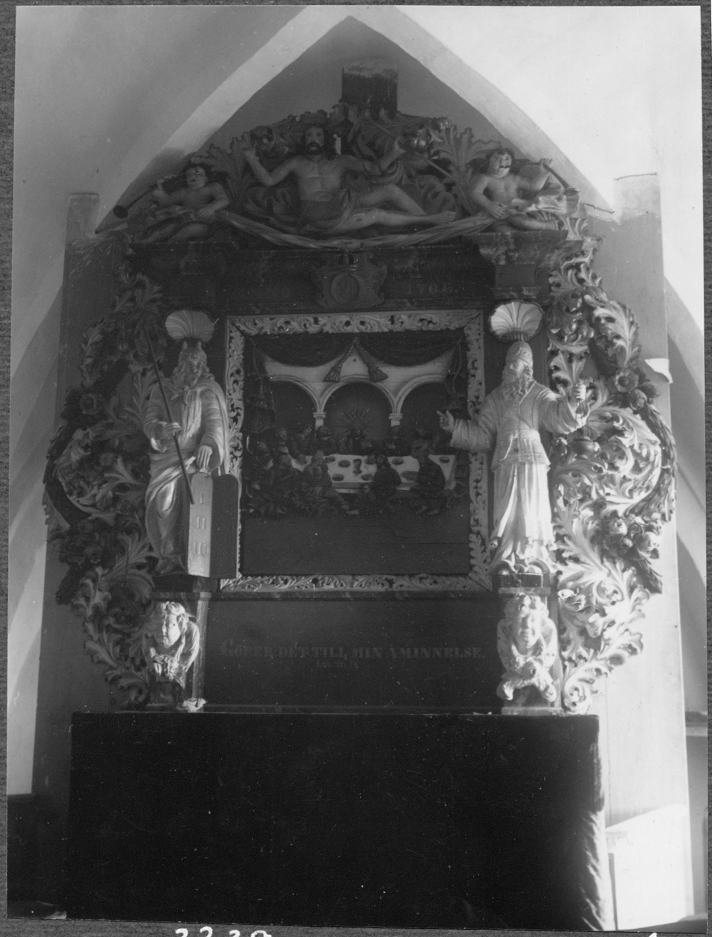 Osvald Owald, Djurröds kyrka