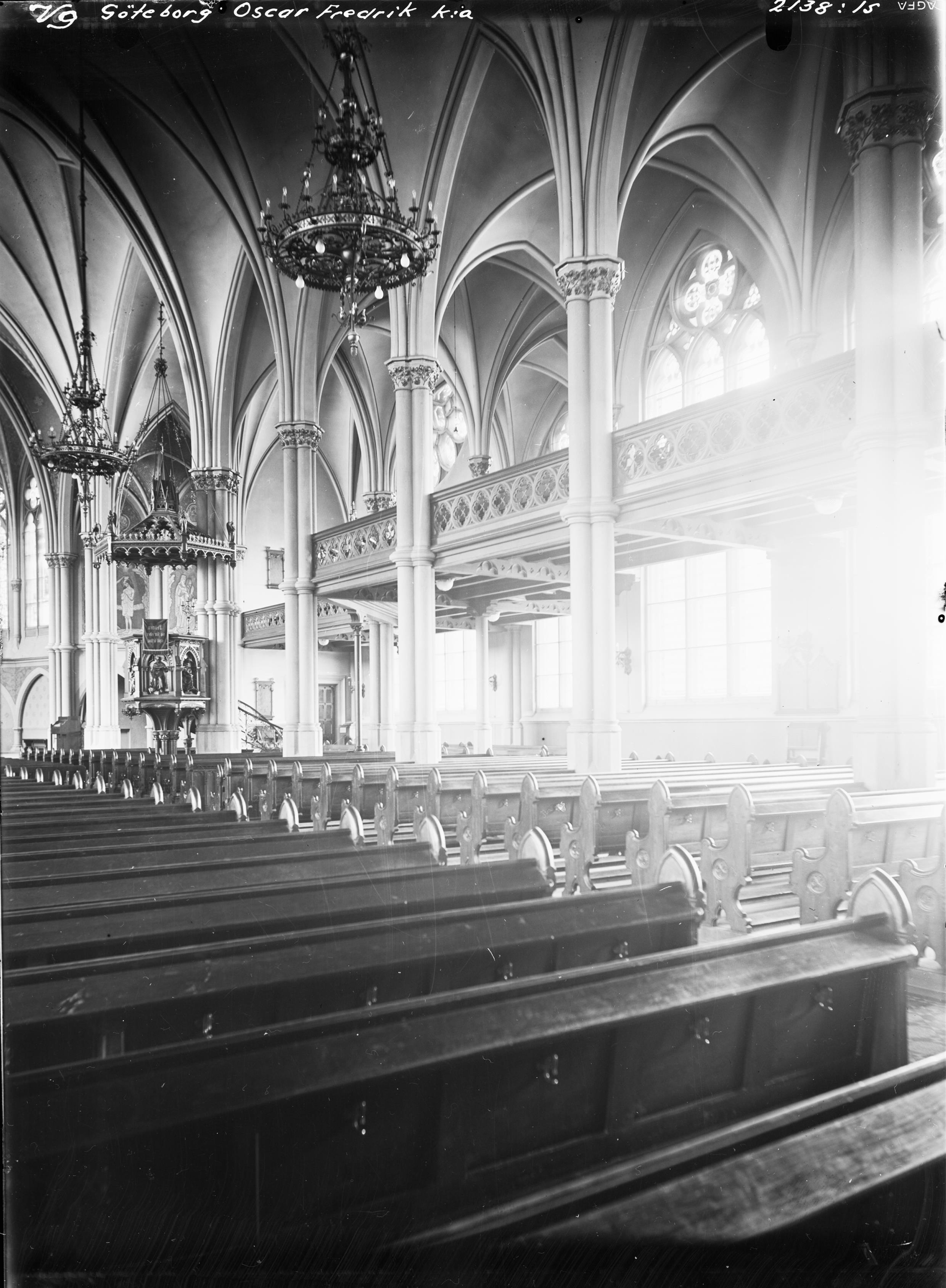 Axel Forssén, Oscar Fredriks kyrka