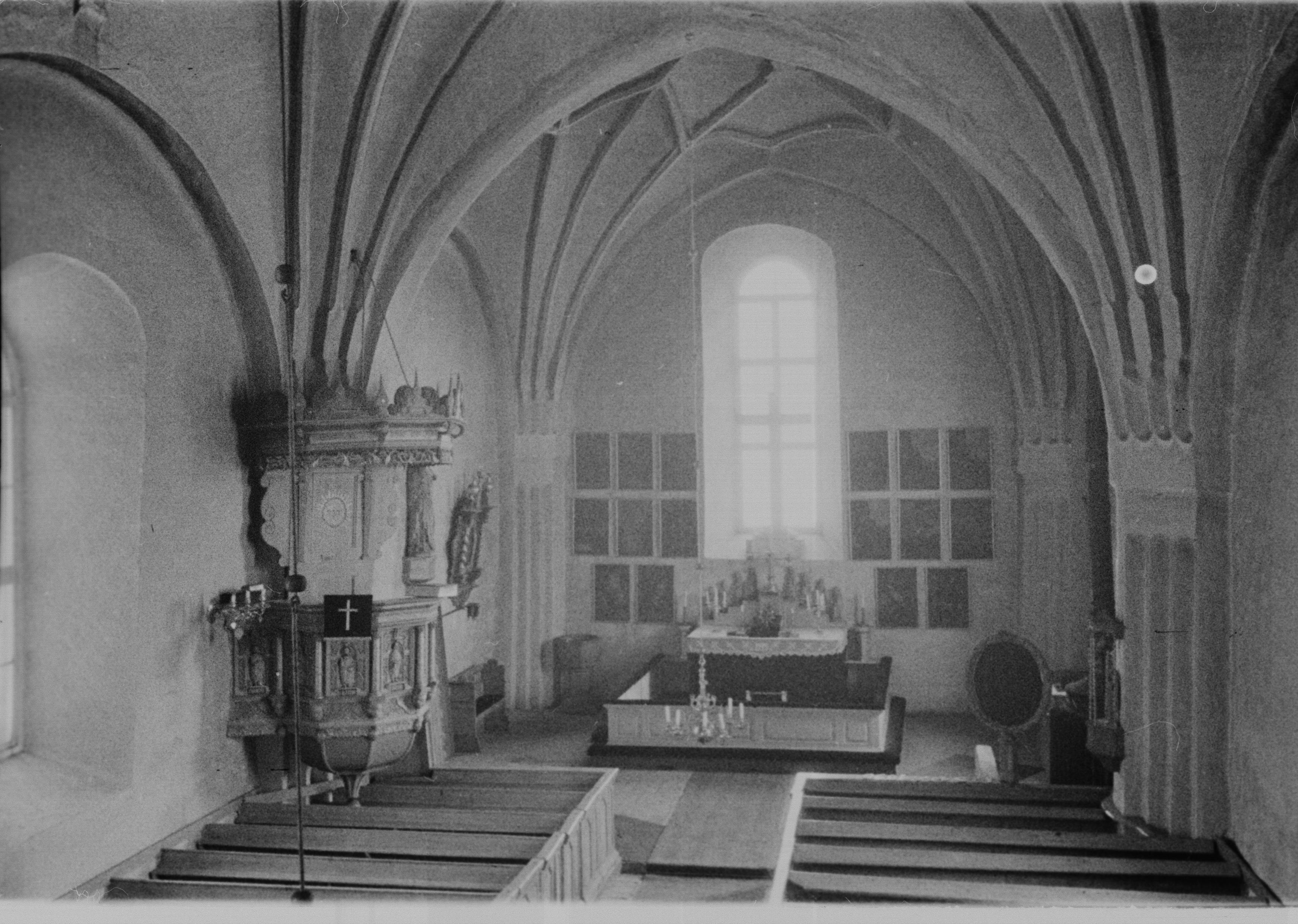 Bertil Berthelson, Nysätra kyrka
