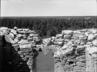 Lärbro, Ganns ödekyrka